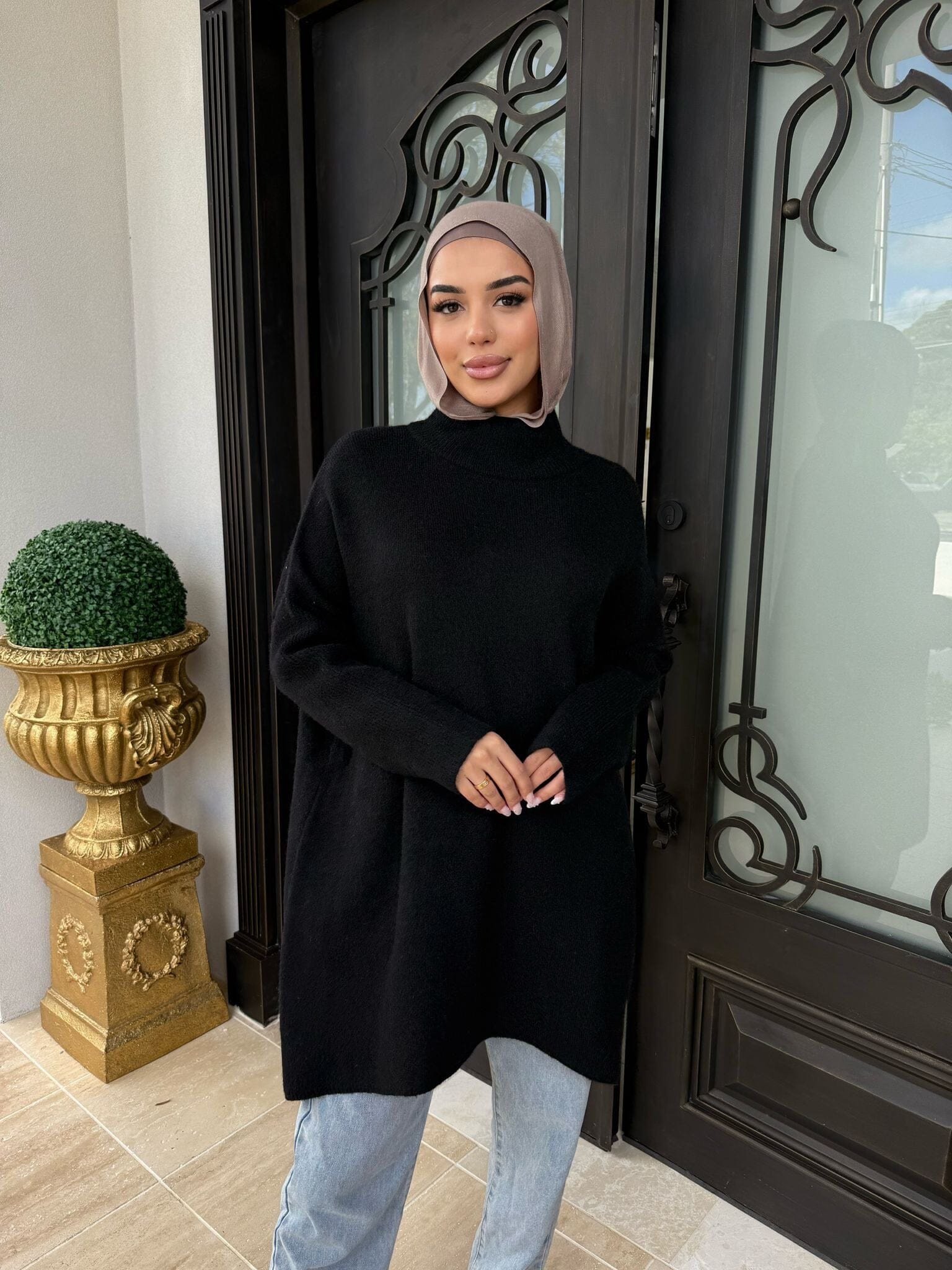 High Low Knit Jumper