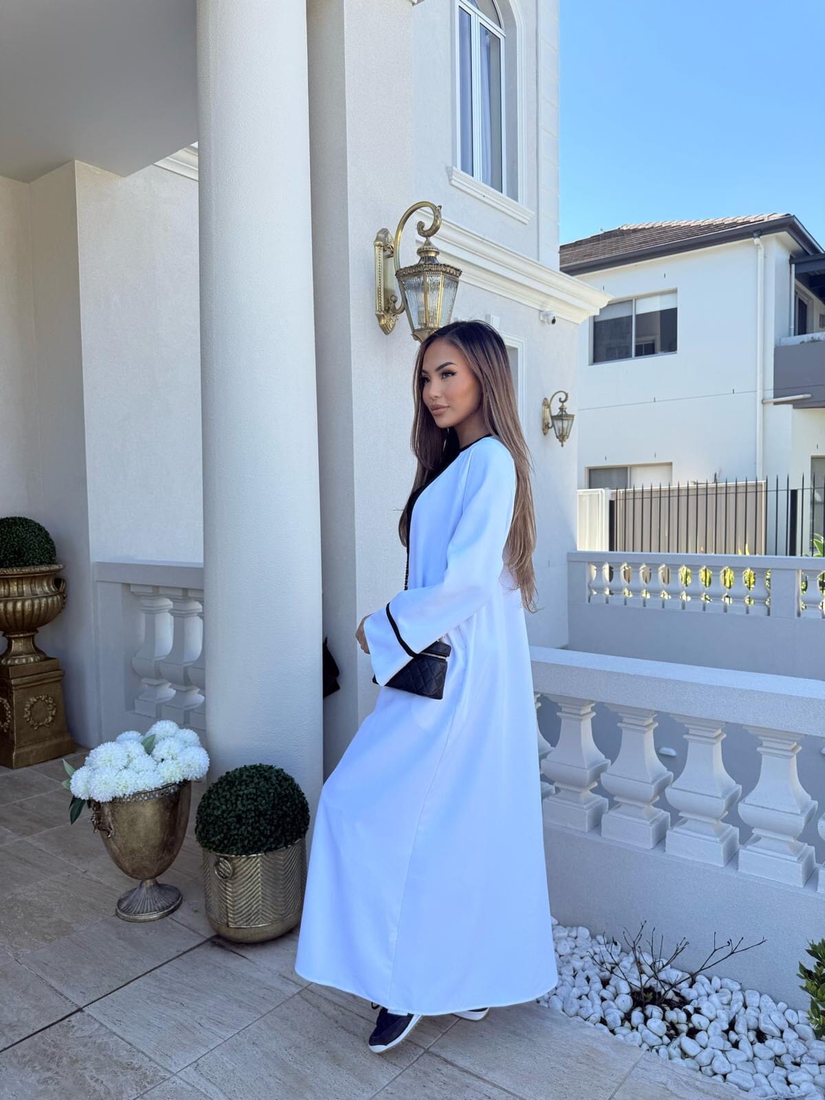 Trimmed Abaya