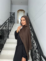 Smoke khaki Hijab Set