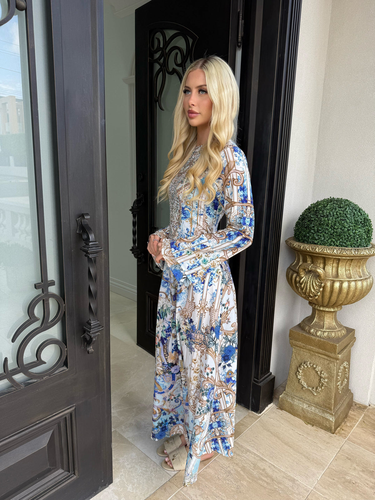Blue Sparkle Dress