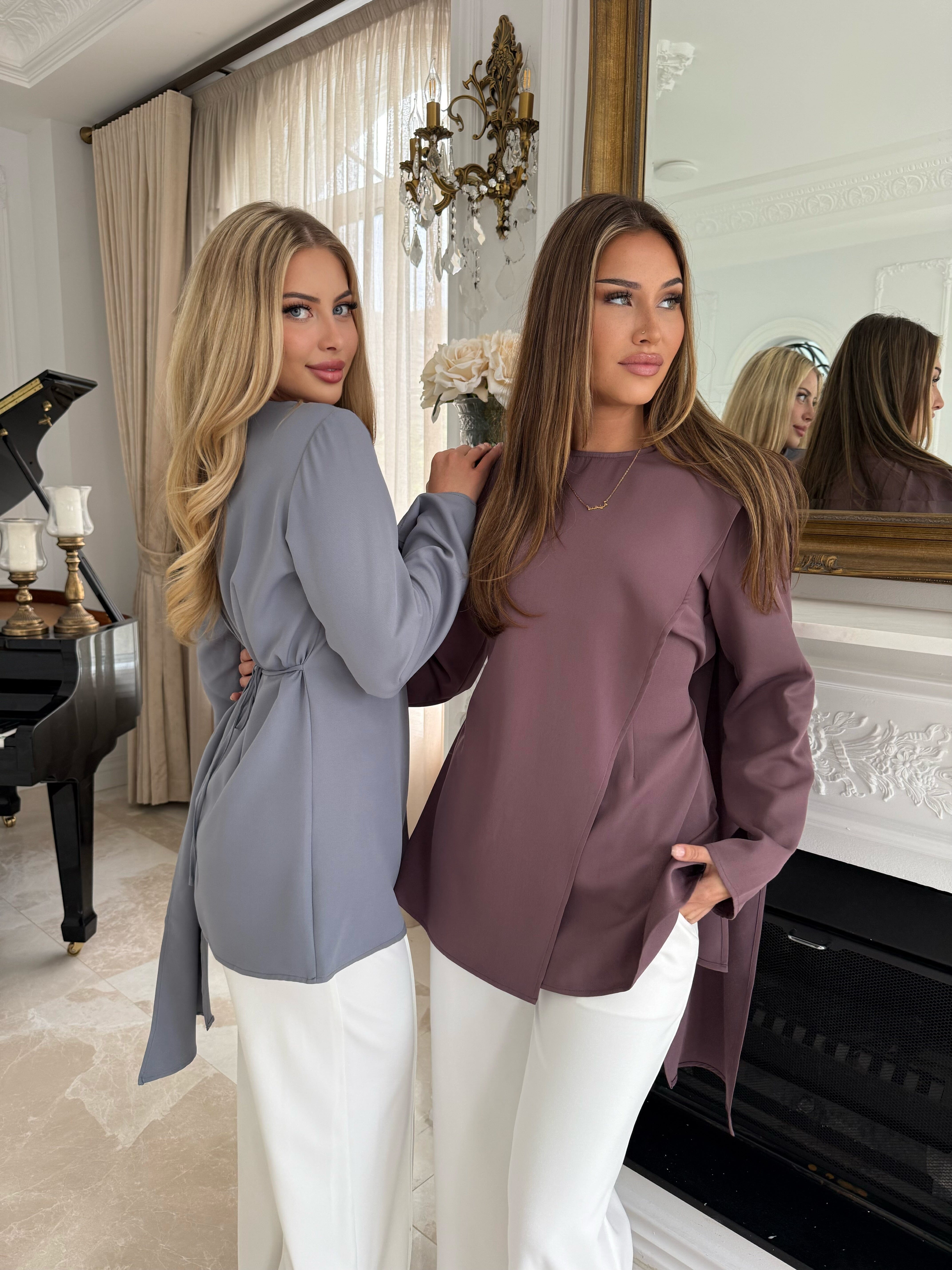 Drape Blouse