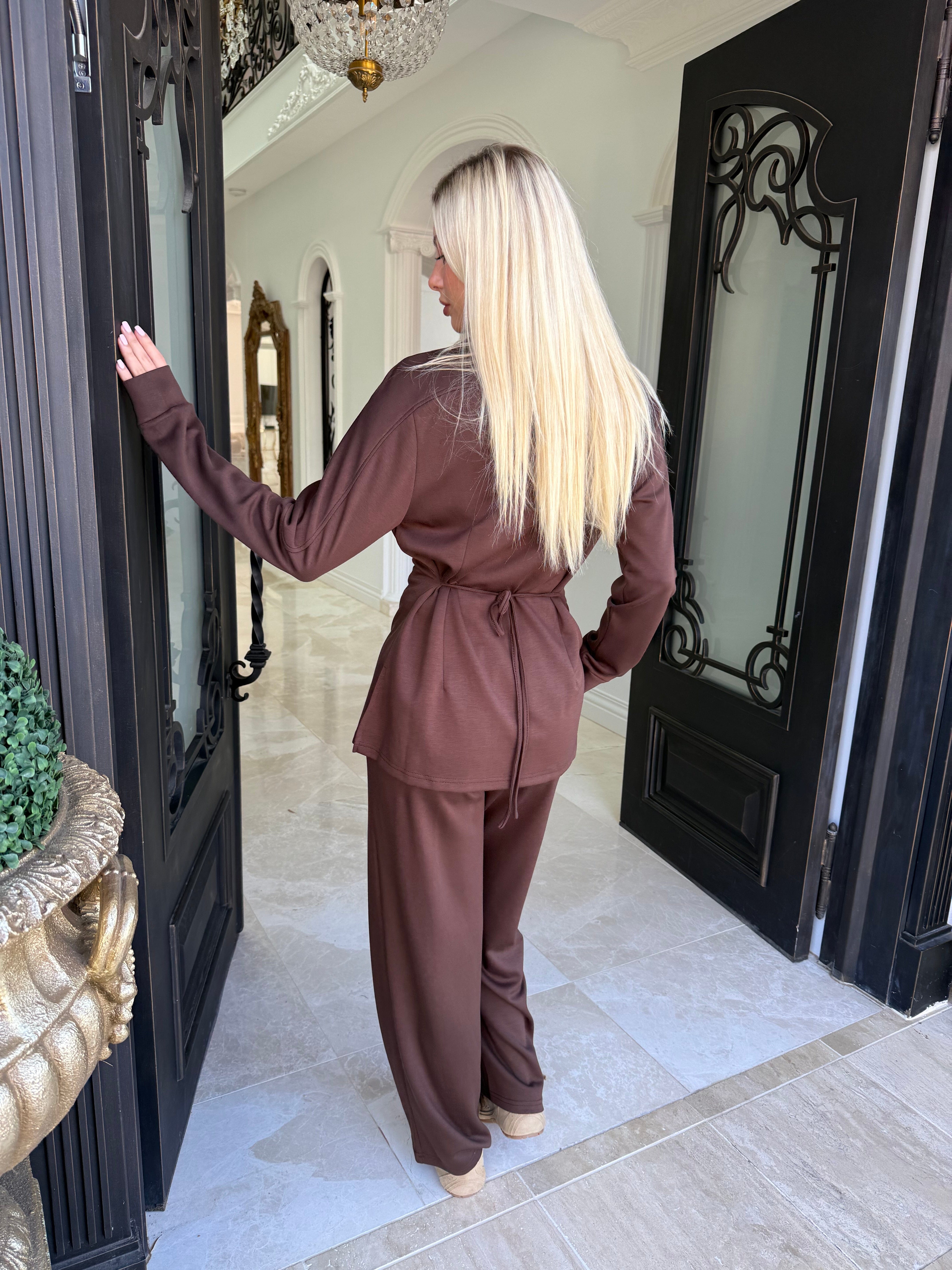 Zip Cinch Tracksuit Set