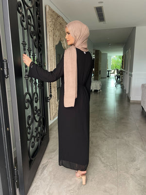 Chiffon Abaya Set