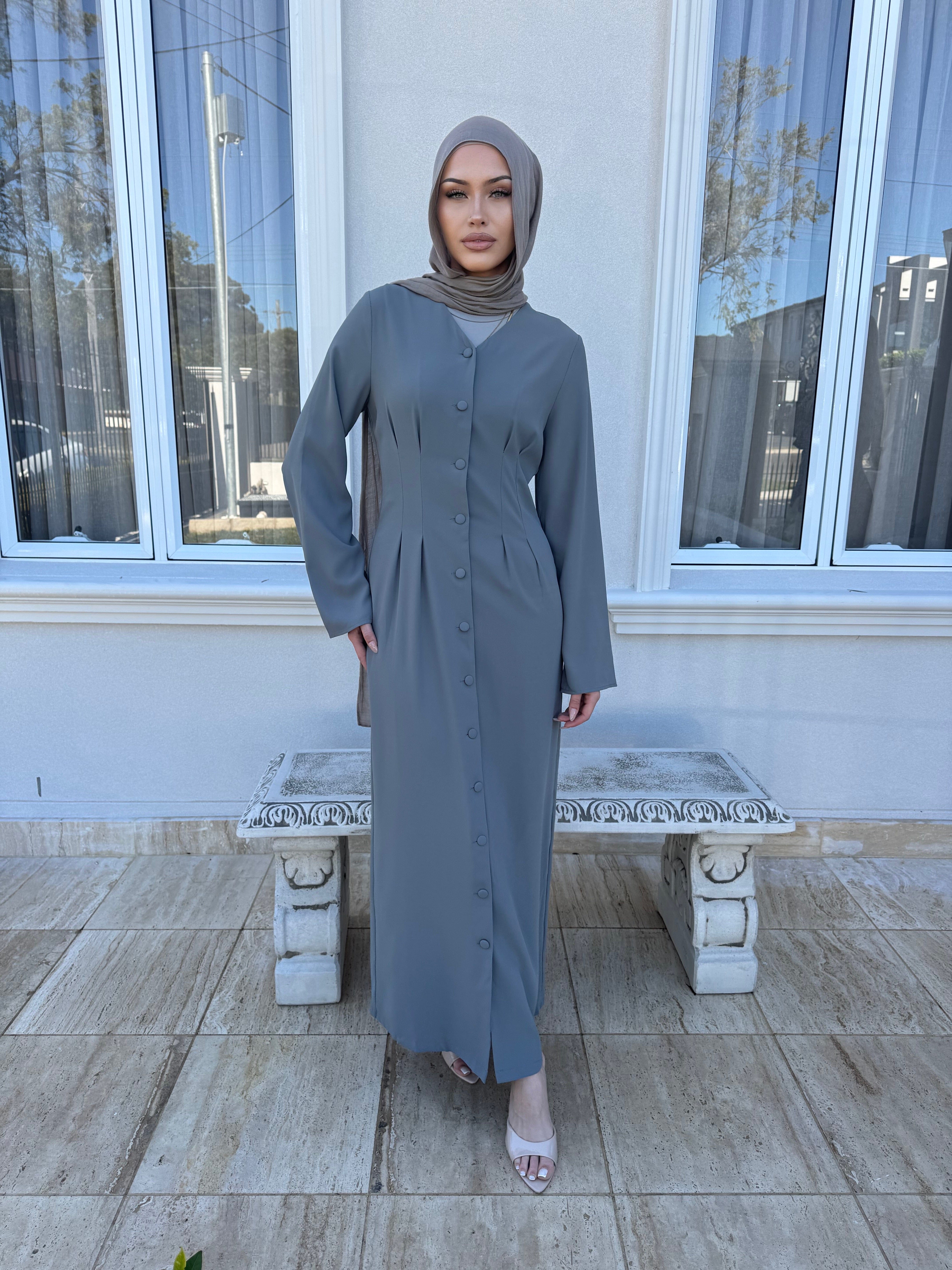 Nadia Button Dress