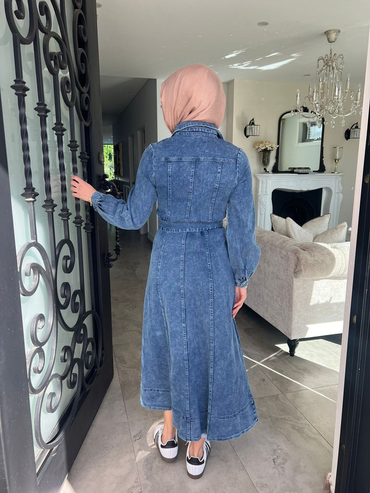 Mid Denim Dress