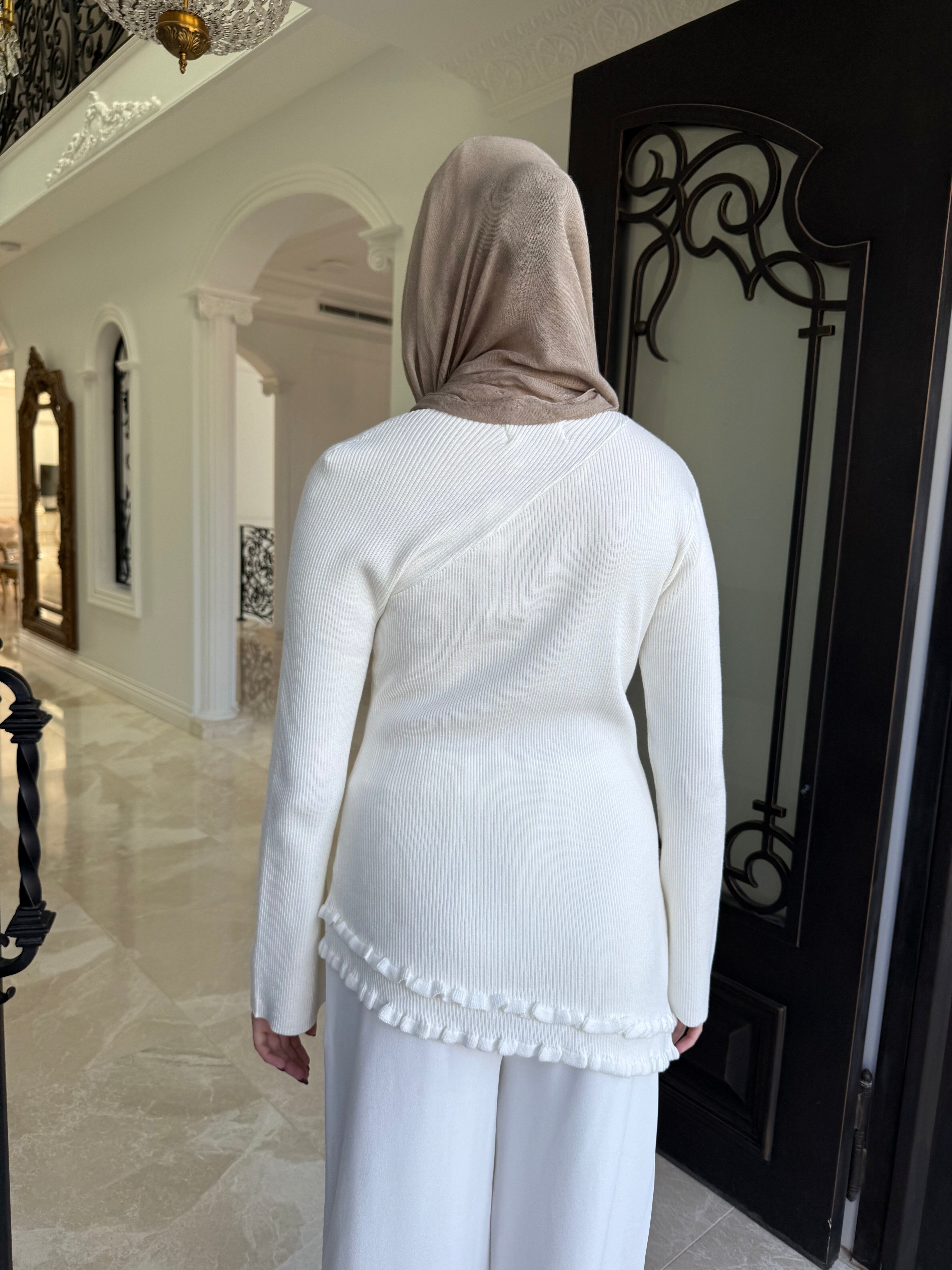 Frill Knit Jumper
