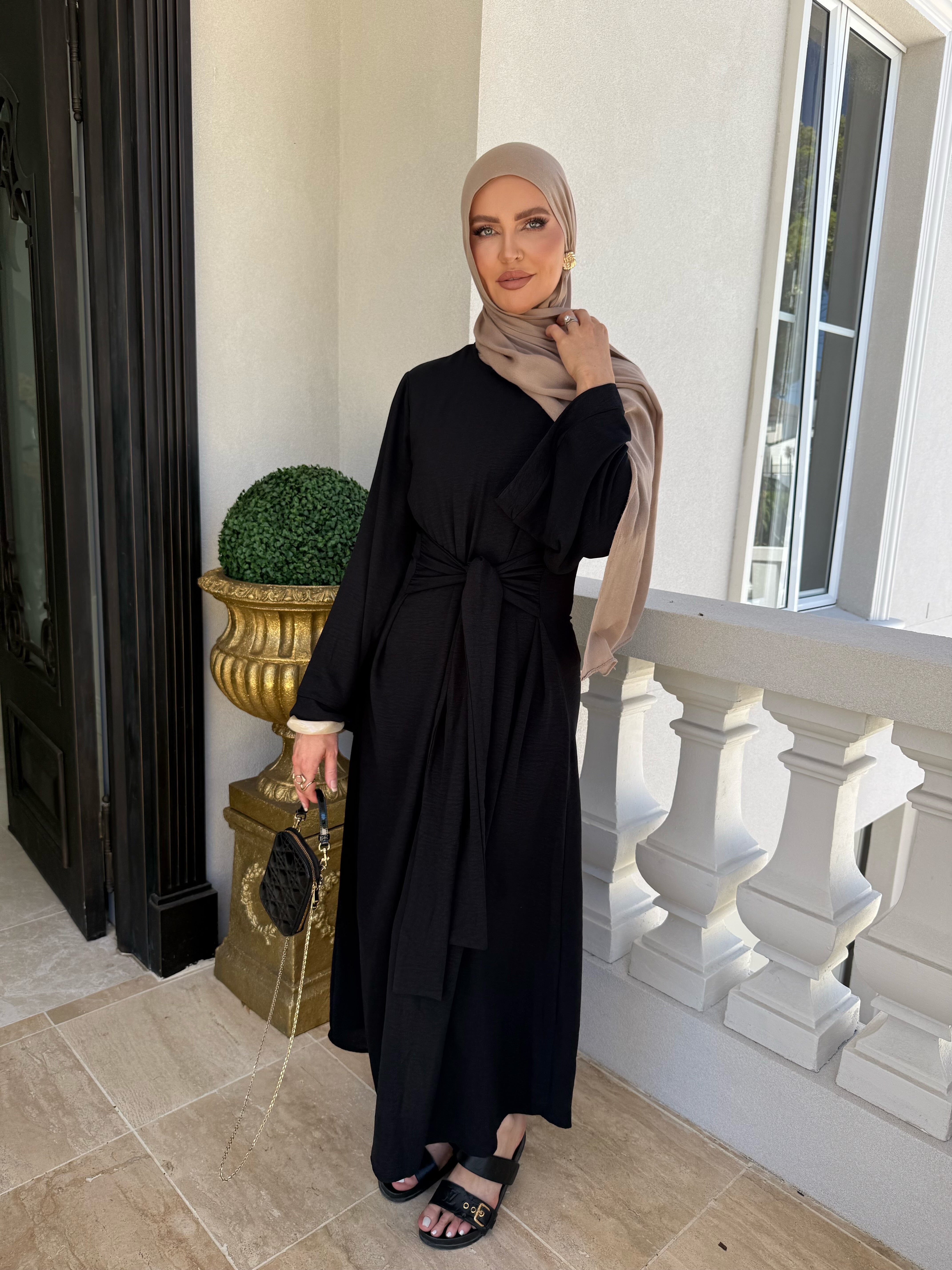 Tie Bow Maxi Dress