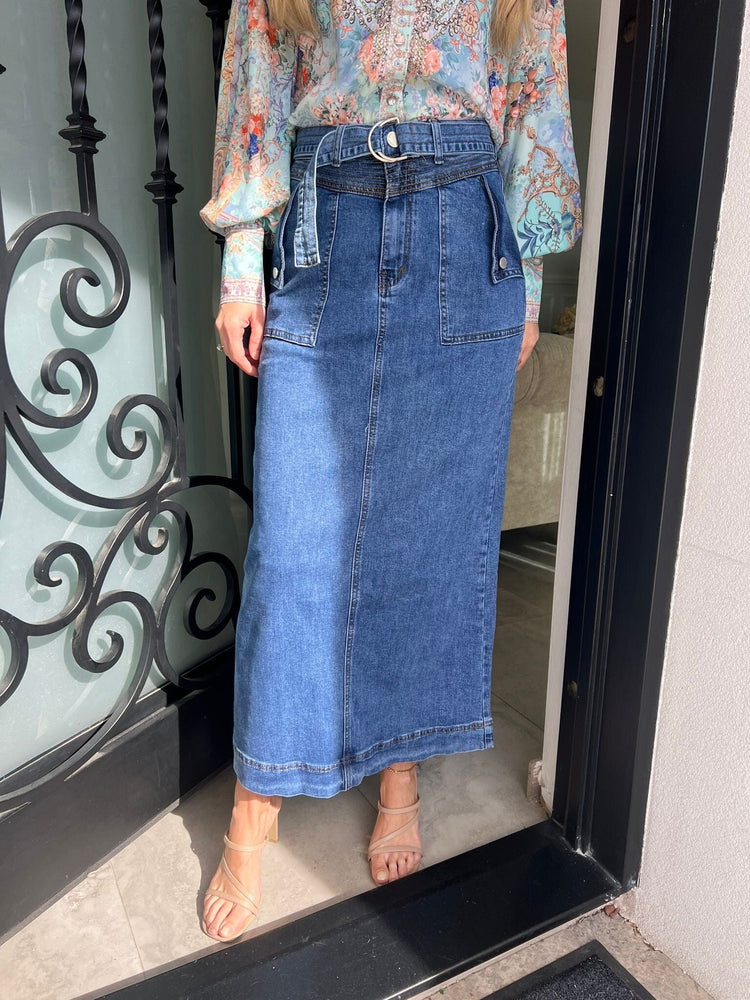 Reena Denim Skirt