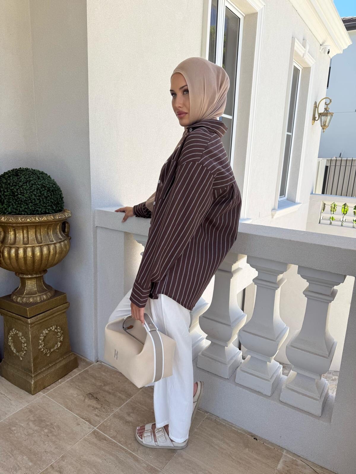 Chocolate Stripe Shirt