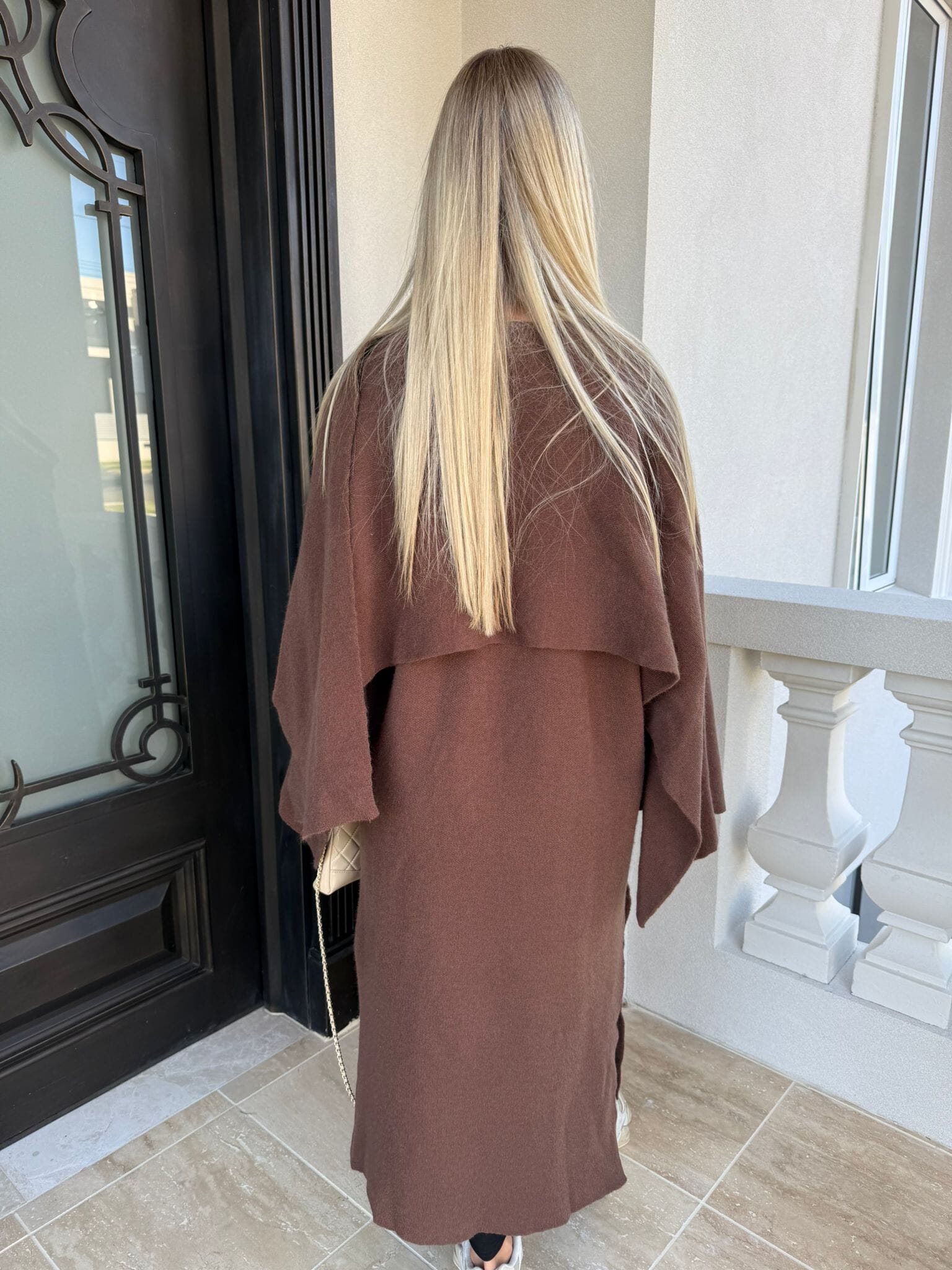 Scraf Poncho Coat