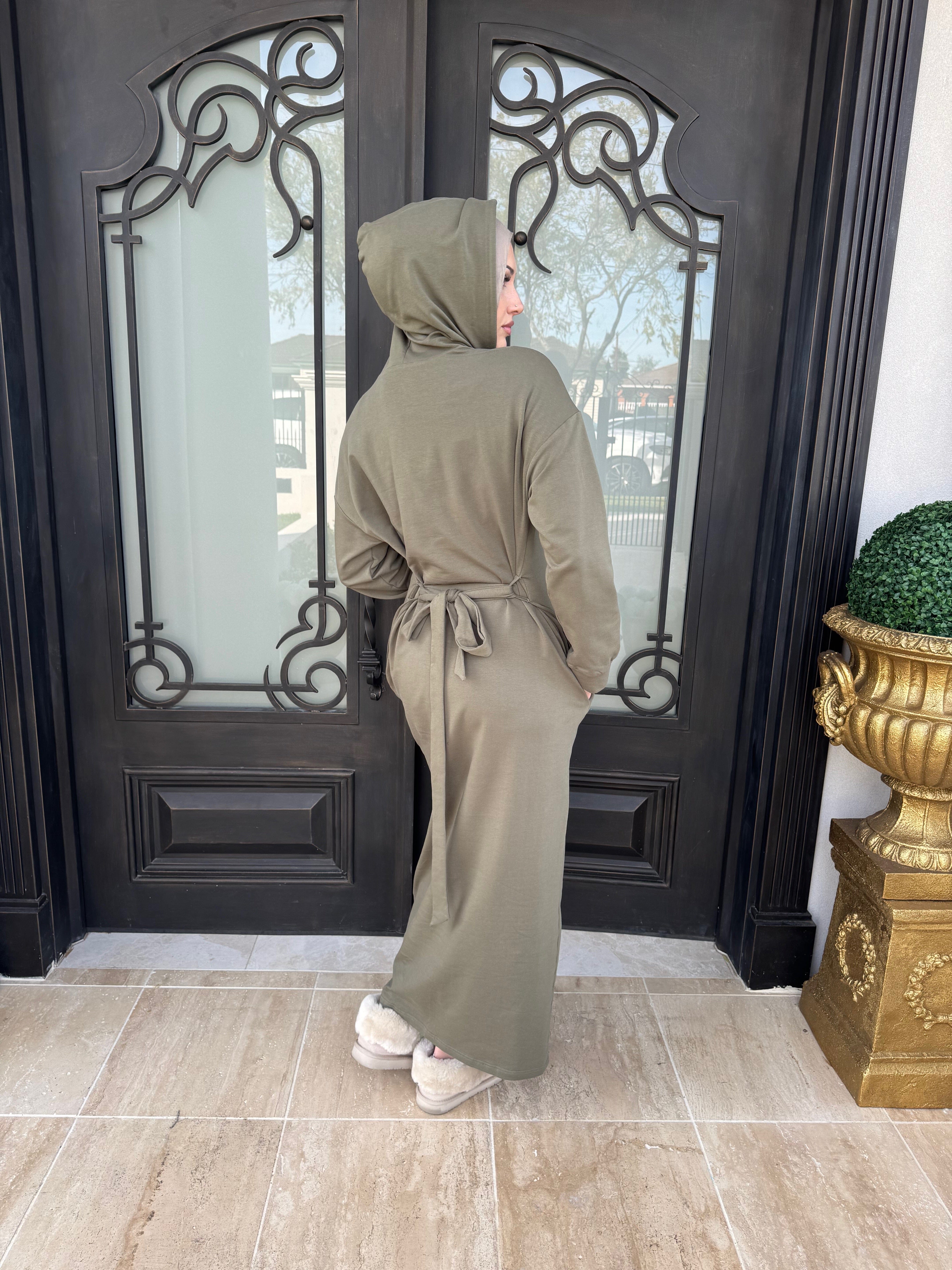 Hoodie Ponte Abaya