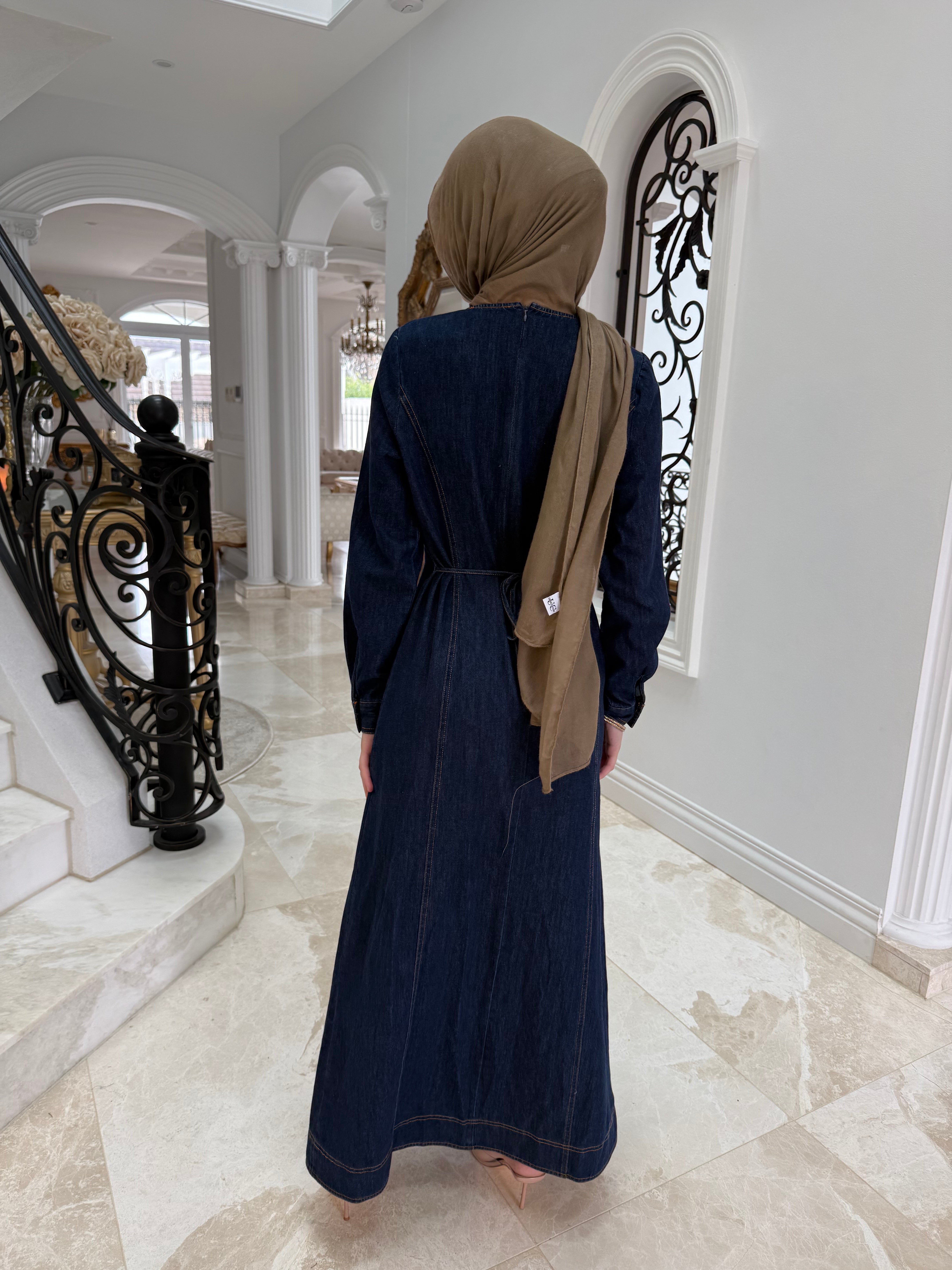 Nada Maxi Denim Dress