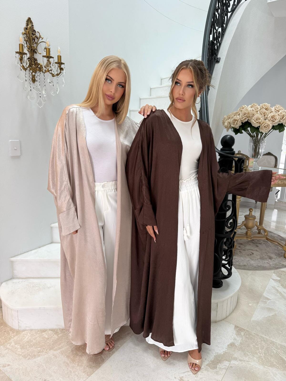 Layali Textured Abaya
