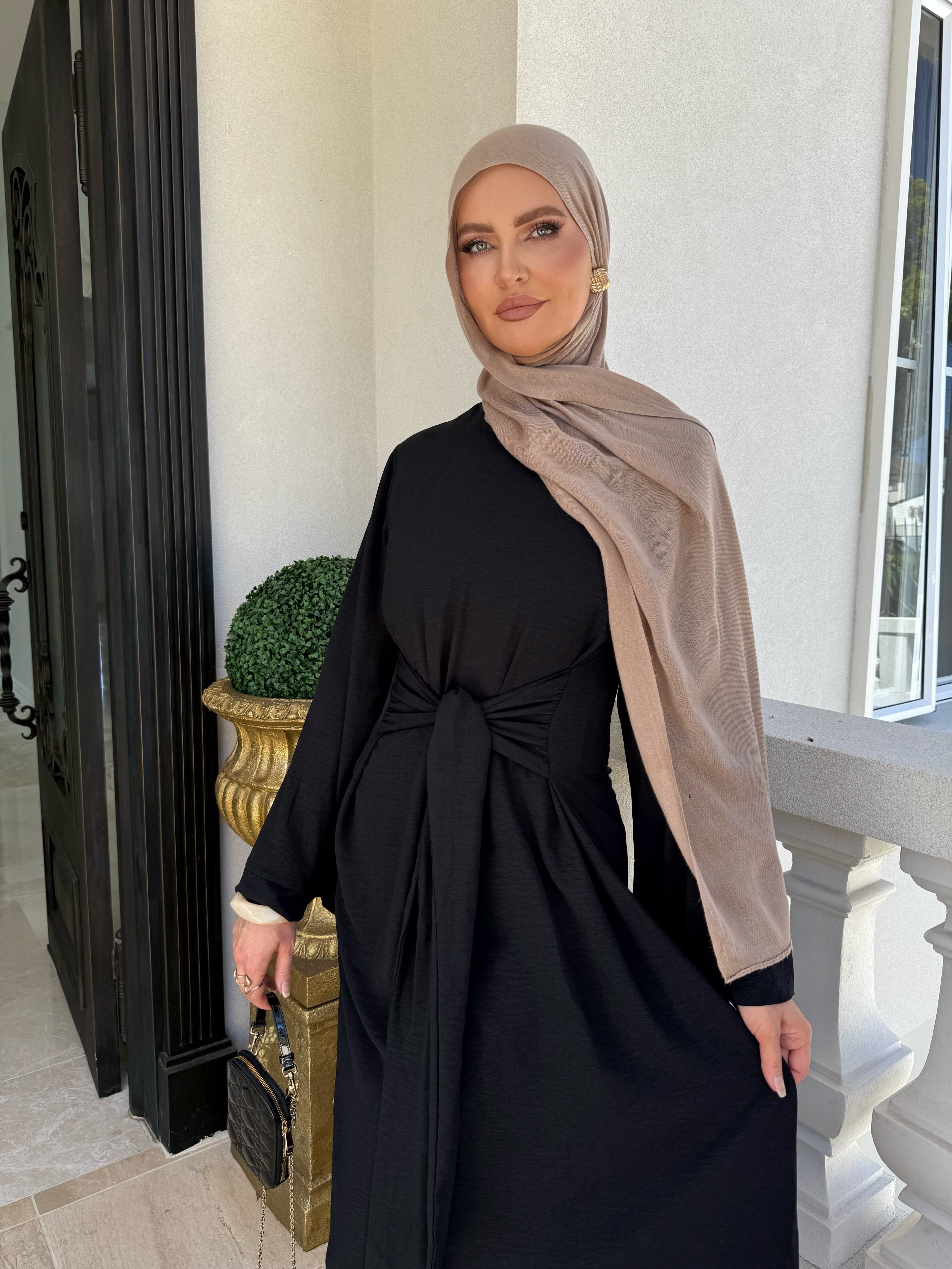 Tie Bow Maxi Dress