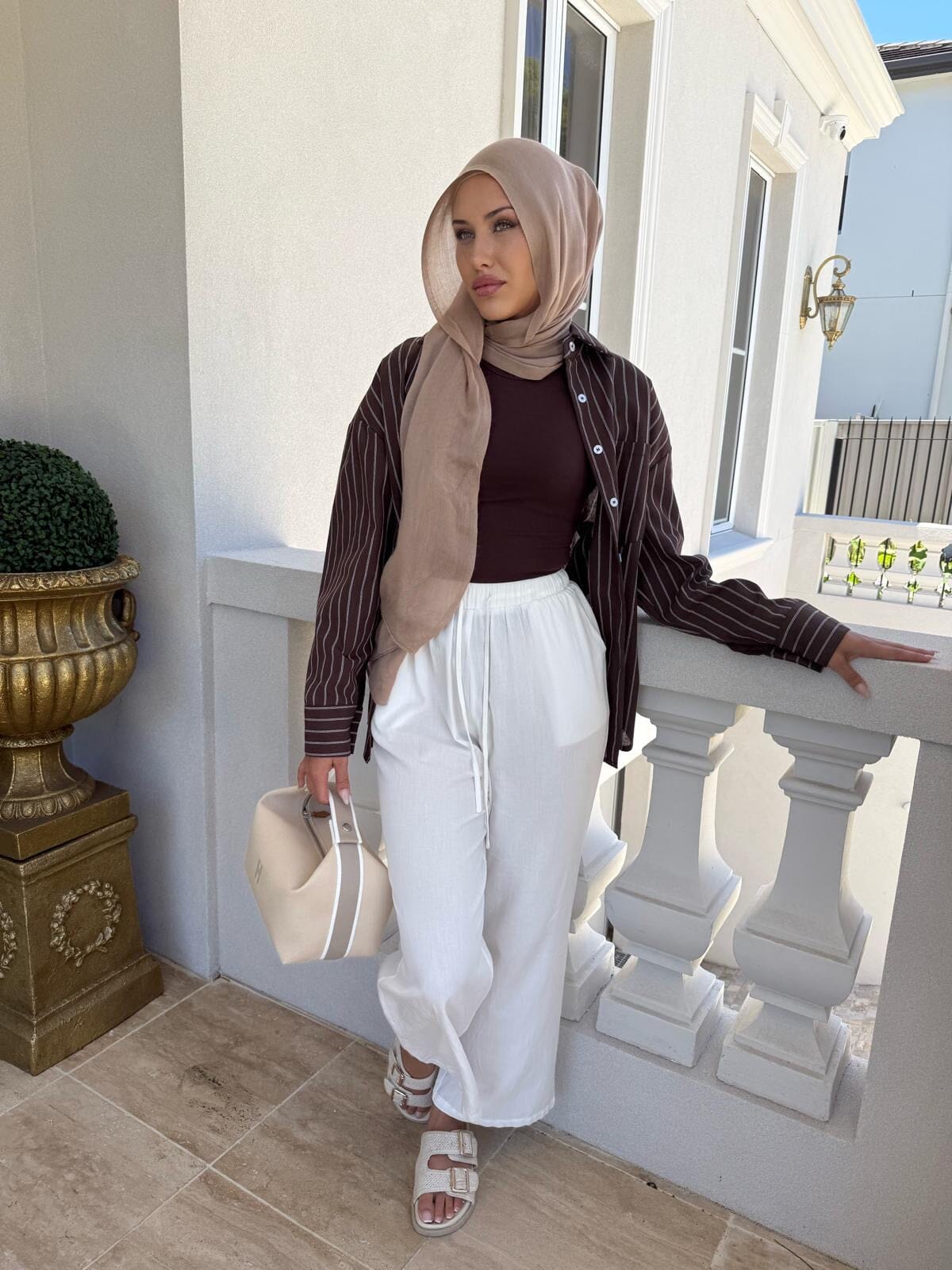 Chocolate Stripe Shirt