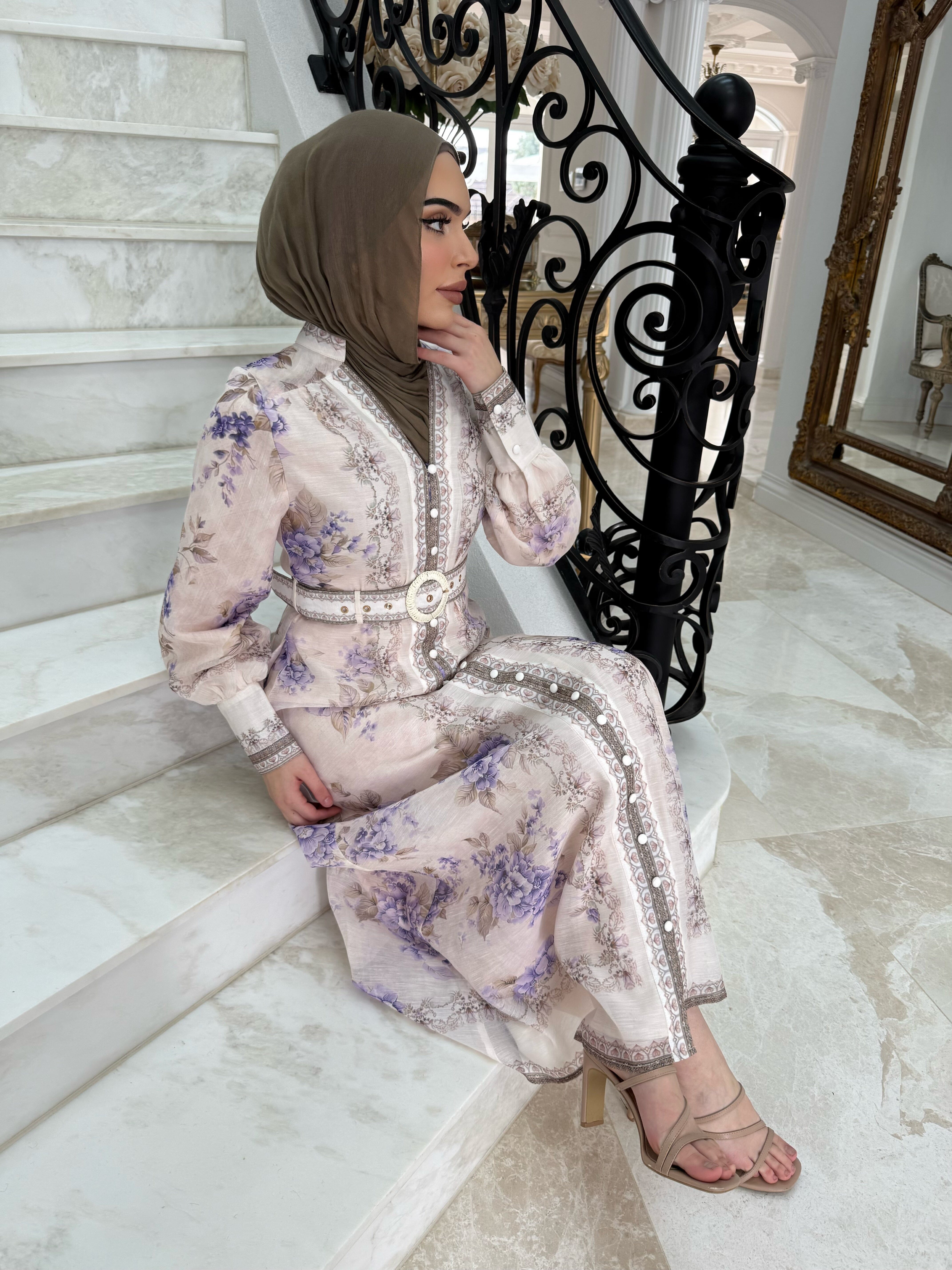 Lavender Bloom Dress