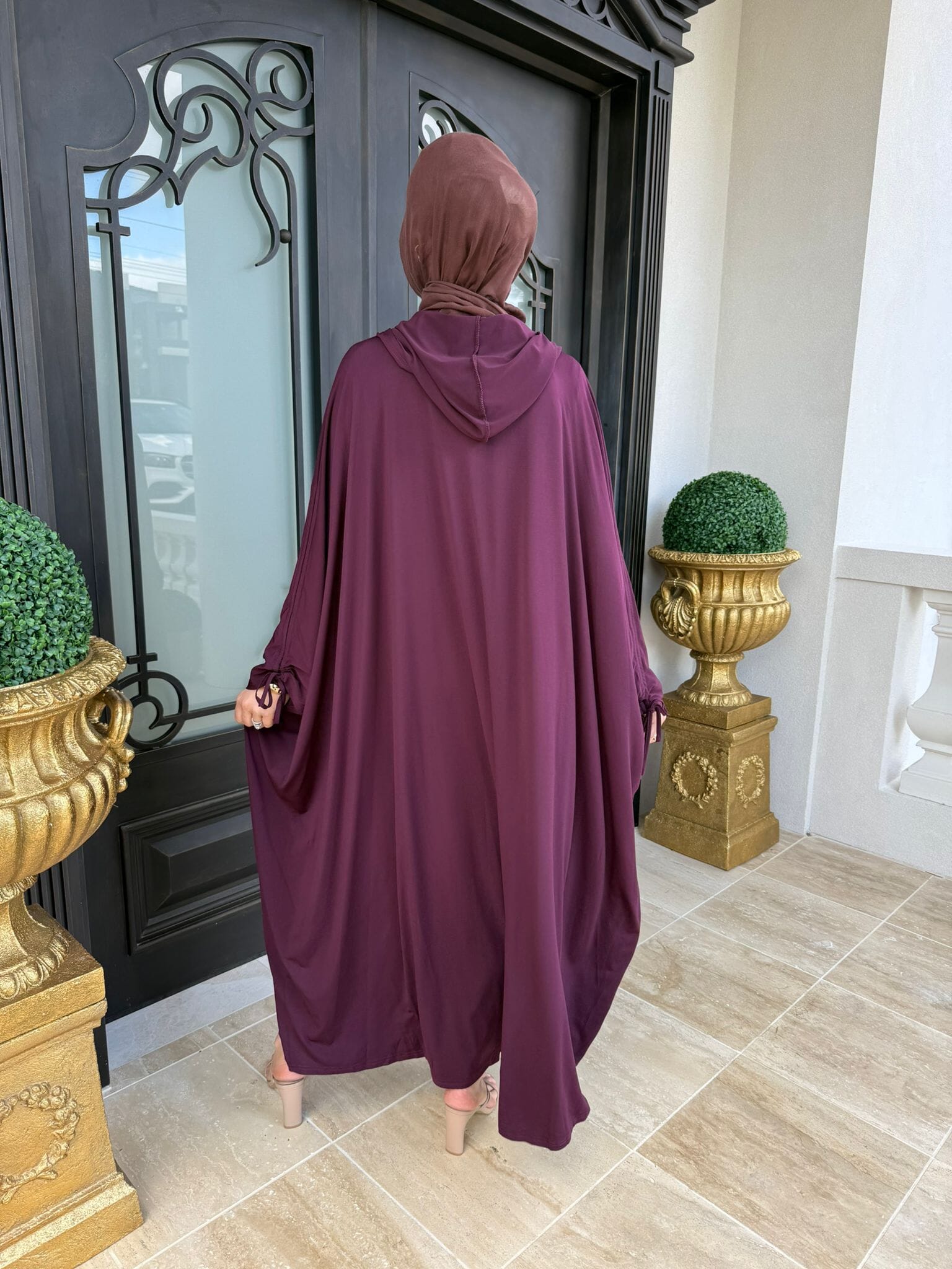 Hoodie Abaya Set