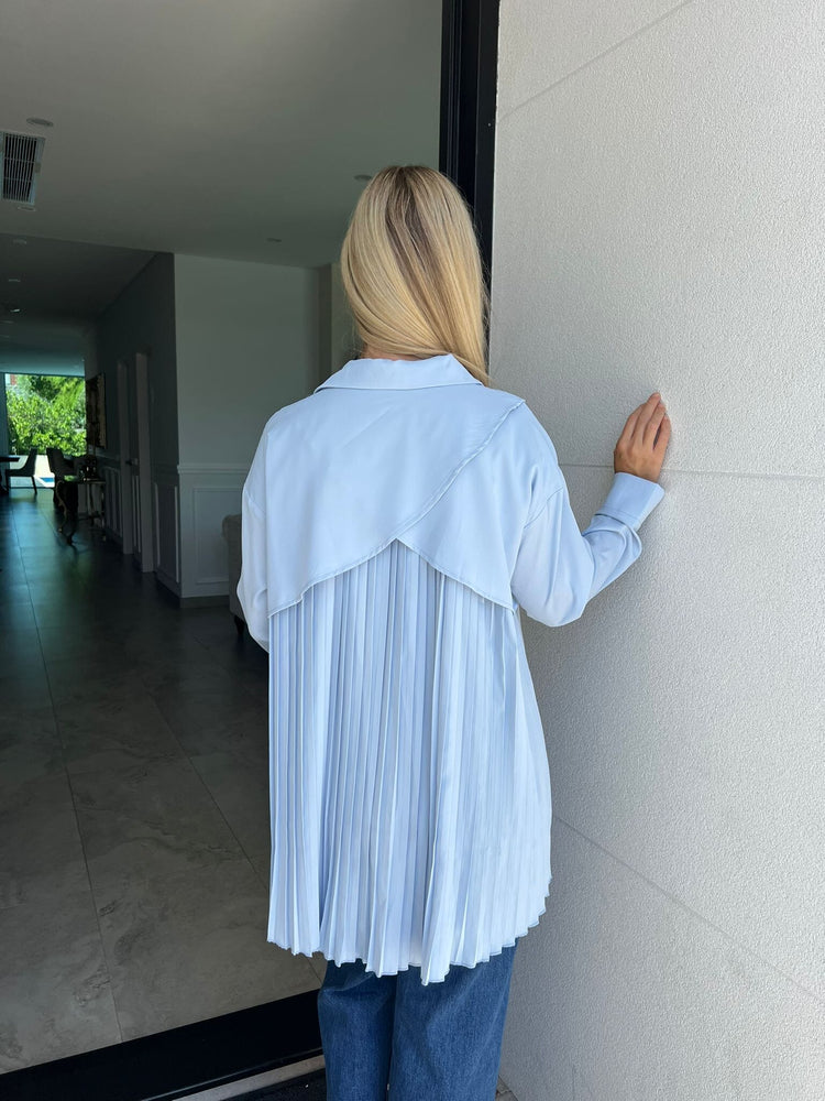 Pleated Blouse