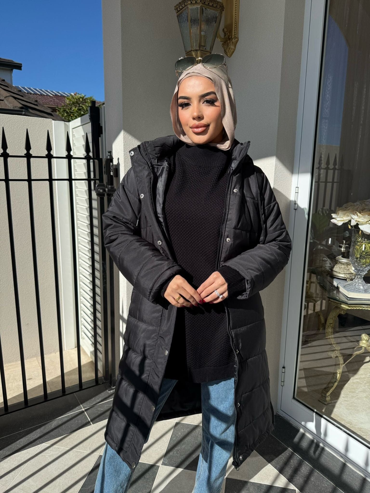 Zipper Puffer jacket