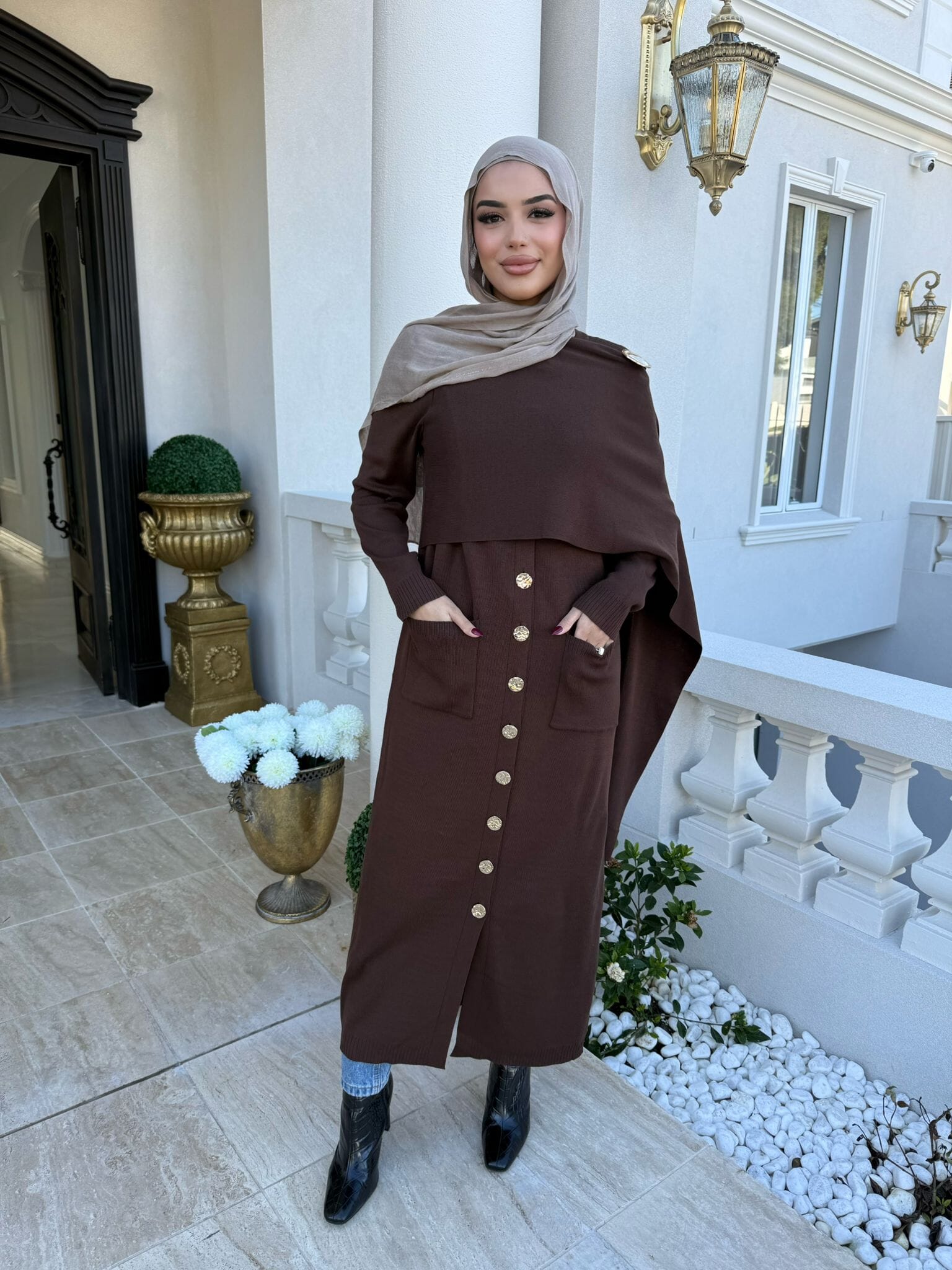 Shawl Knit Cardigan