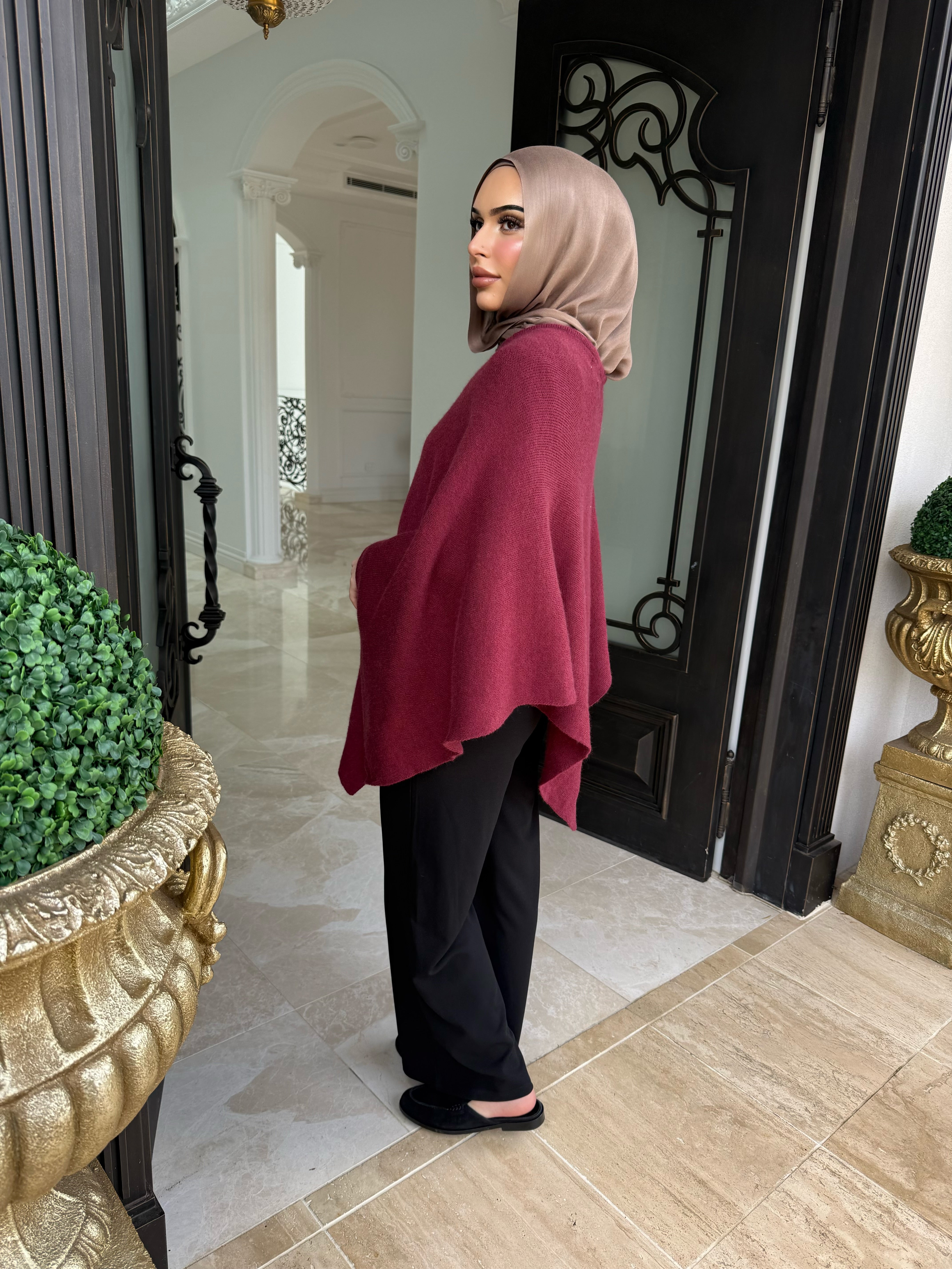 Knit Poncho