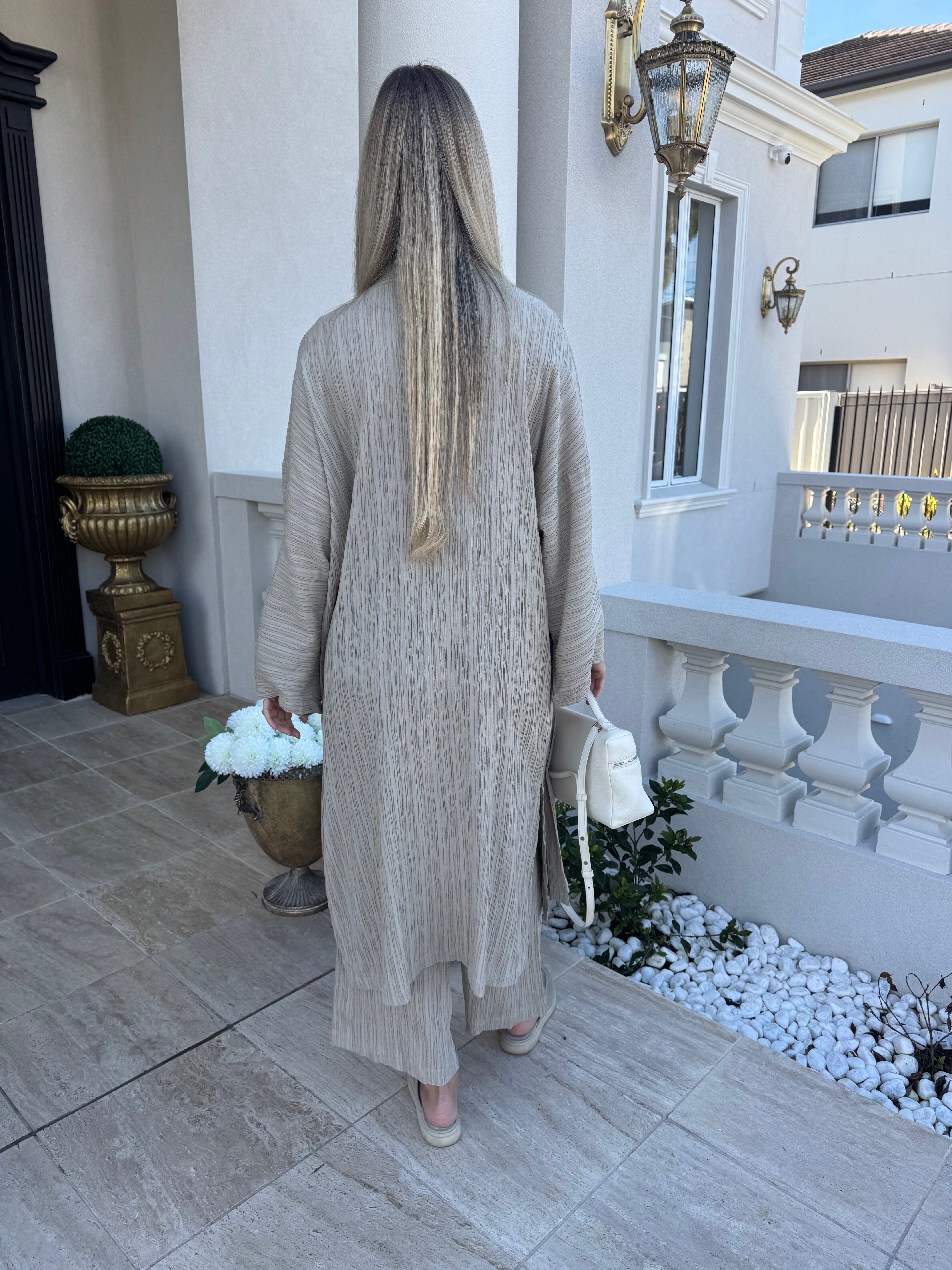 Wafa Cardigan Set