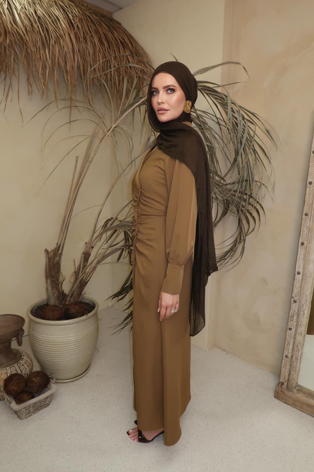 Layali Gathered Dress
