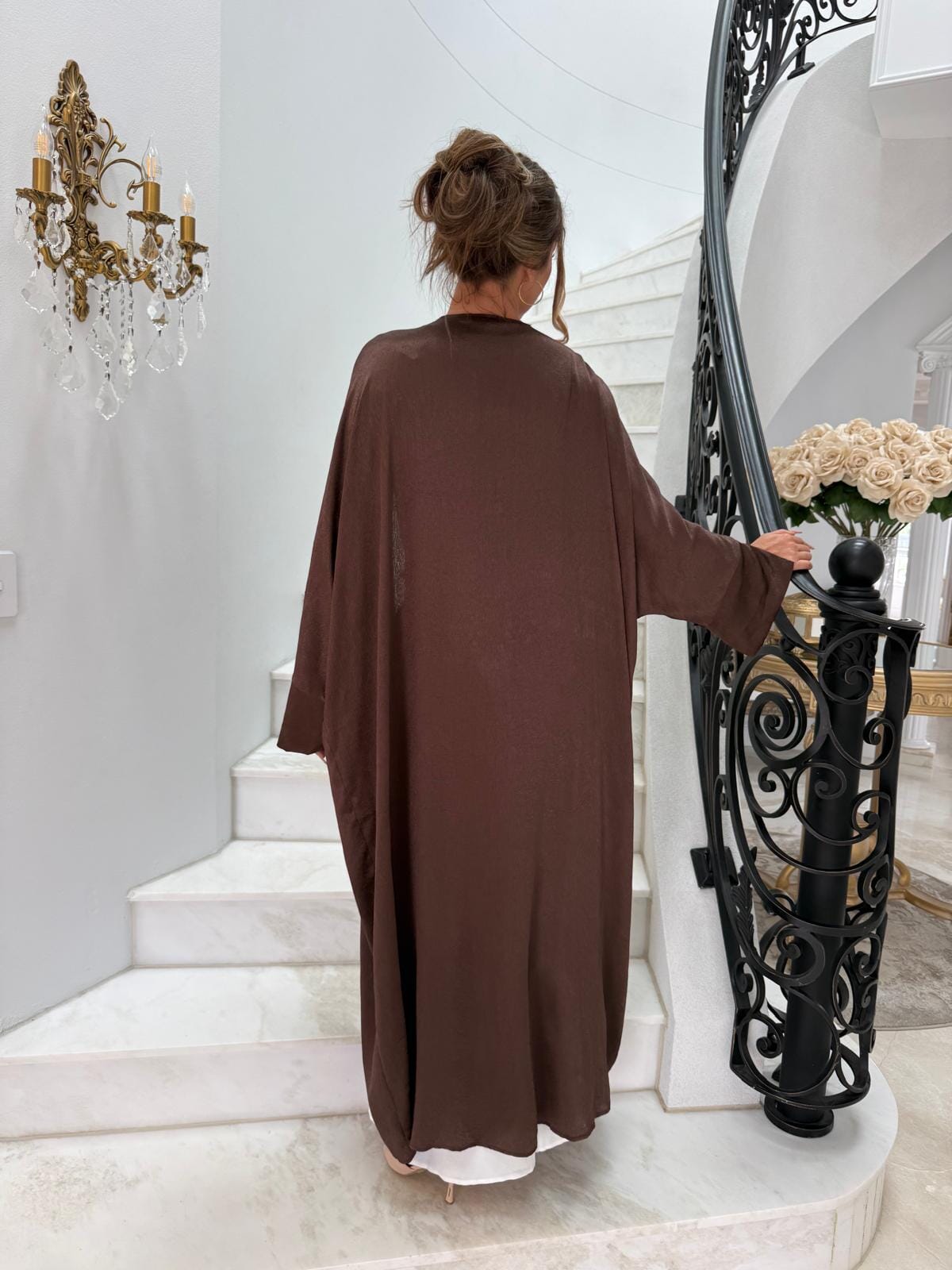 Layali Textured Abaya