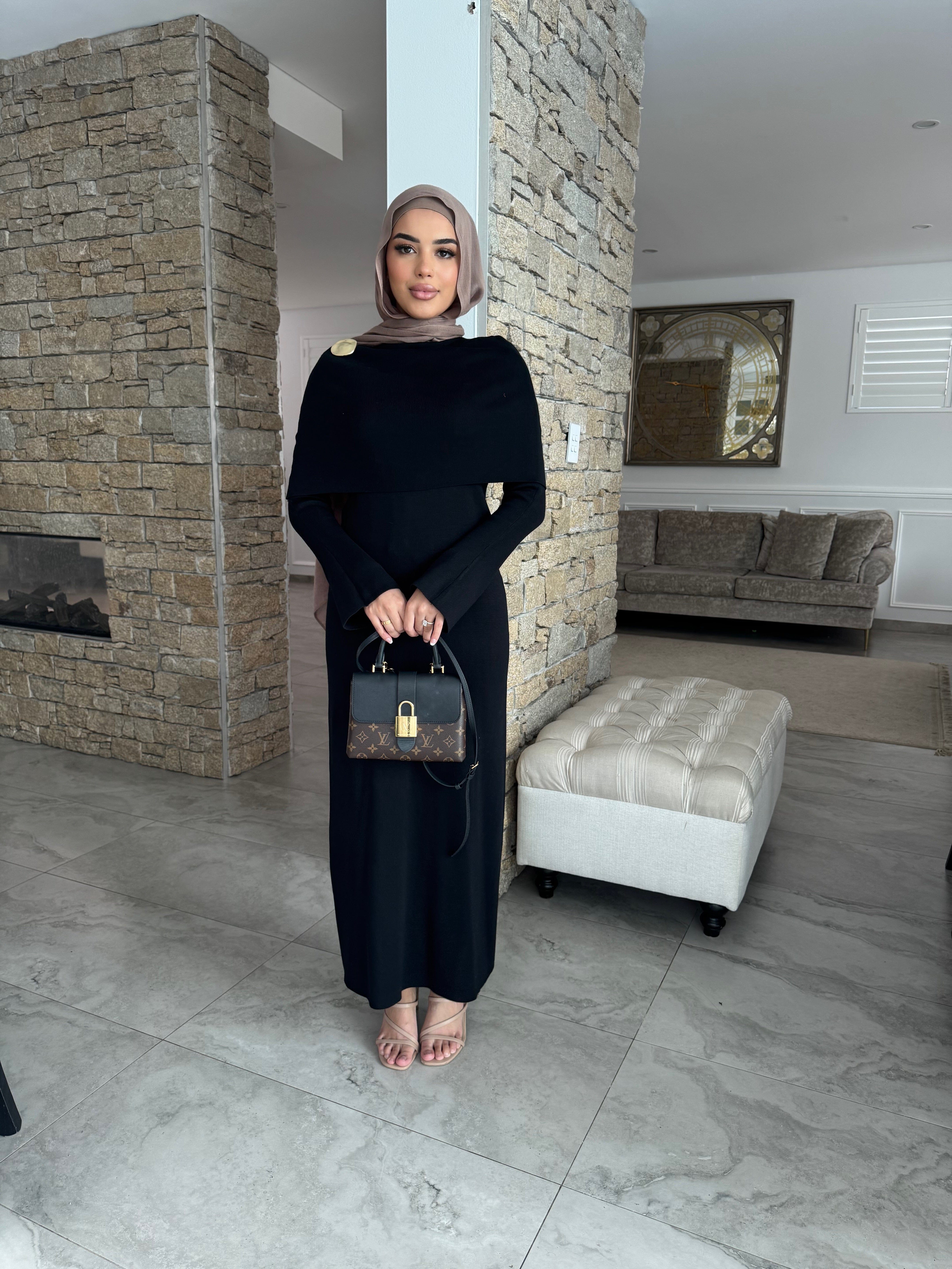 Knit Shawl Dress