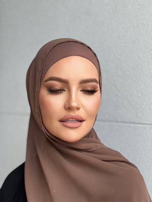 Oak Chiffon Hijab Set