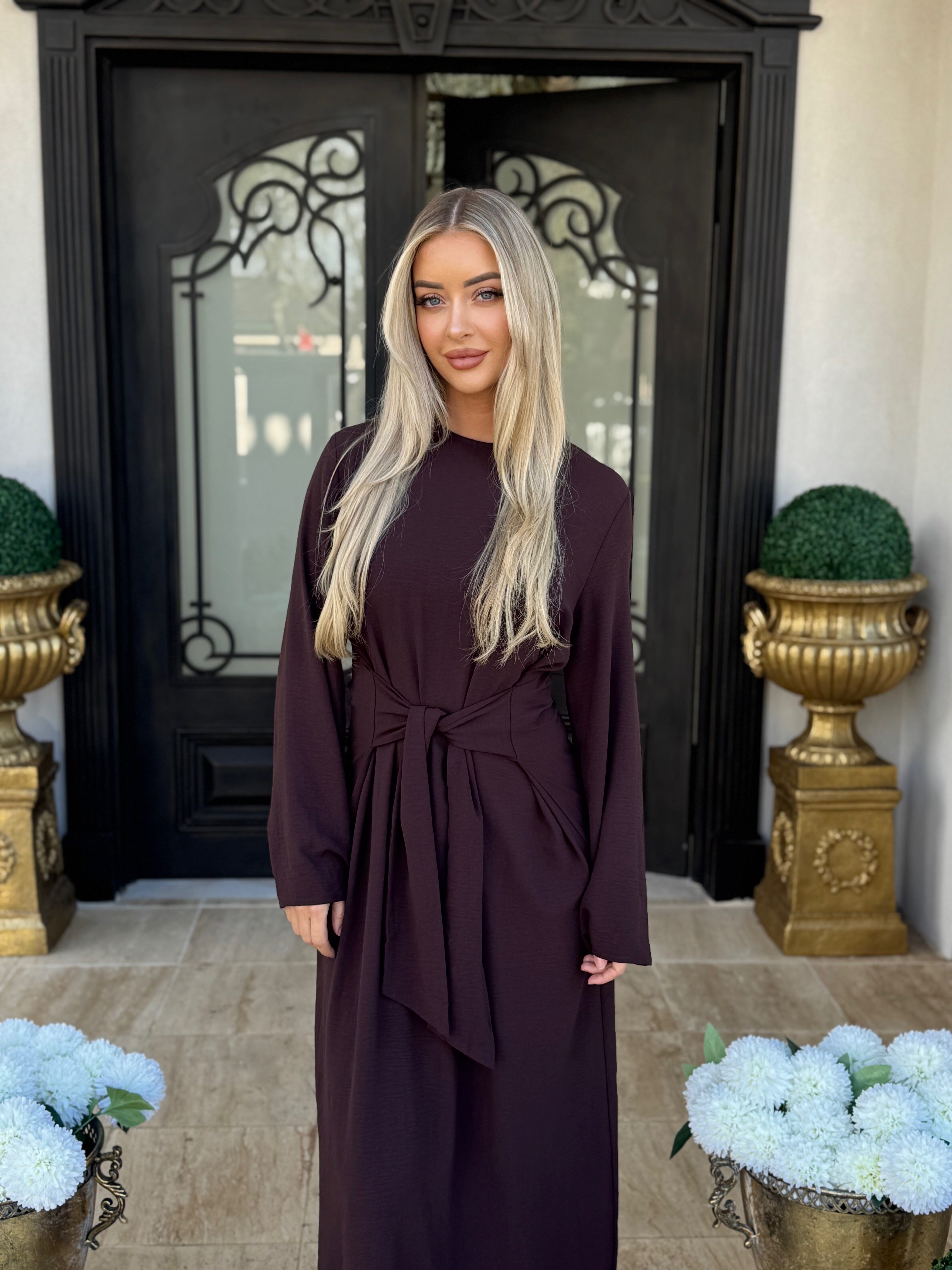 Tie Maxi Dress