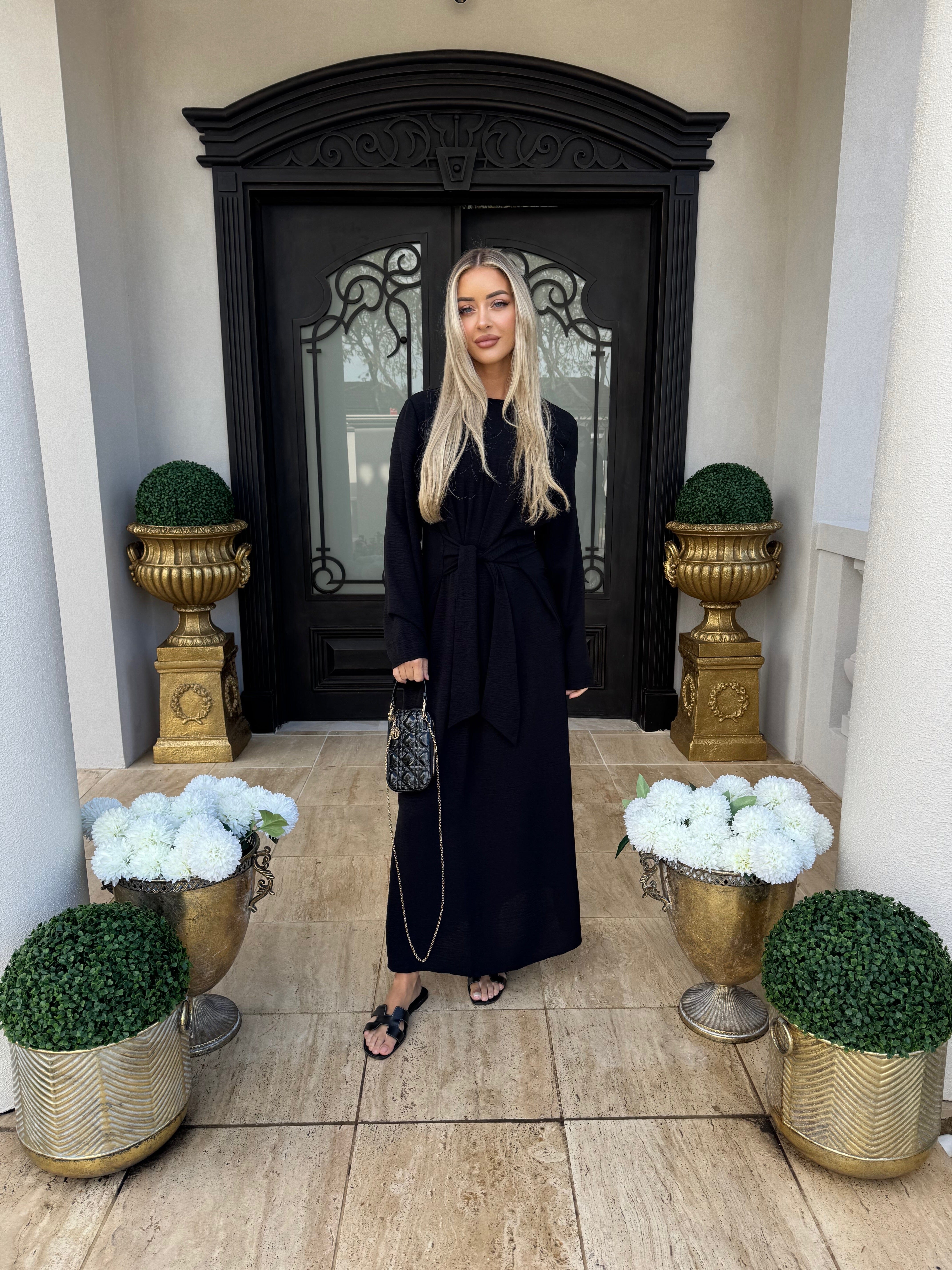 Tie Maxi Dress