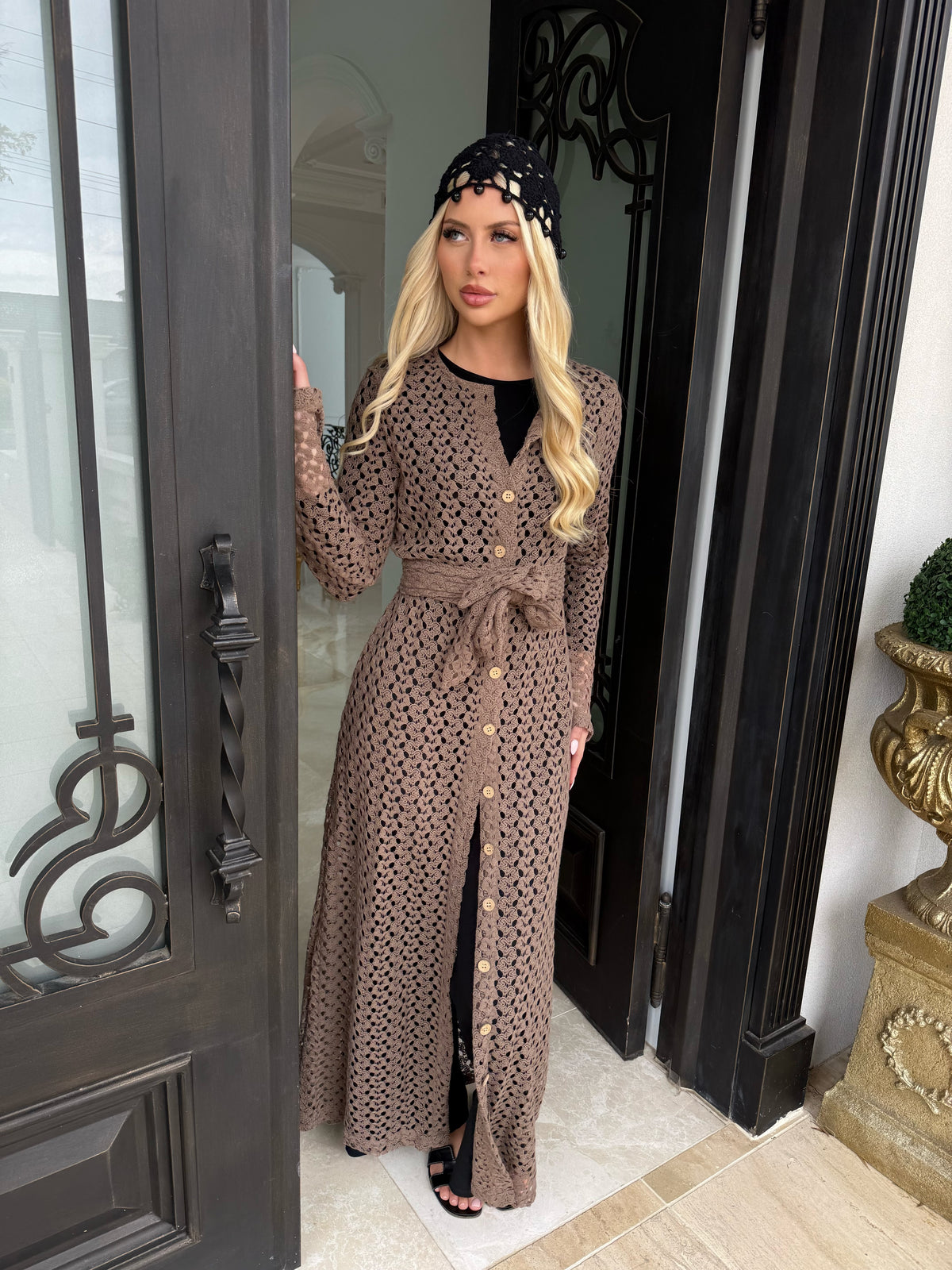 Crochet Cape/ Dress