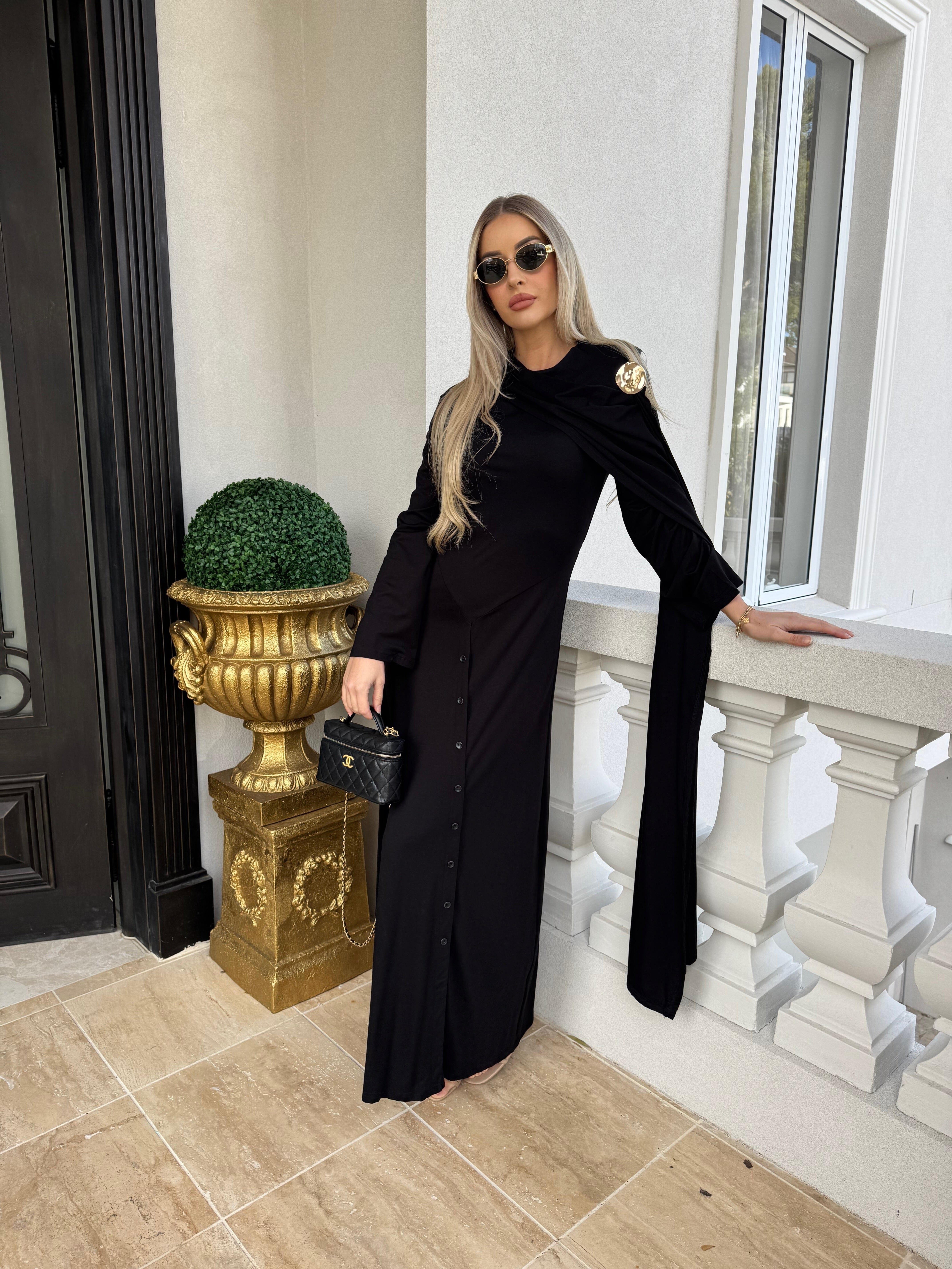 Mania scarf Dress
