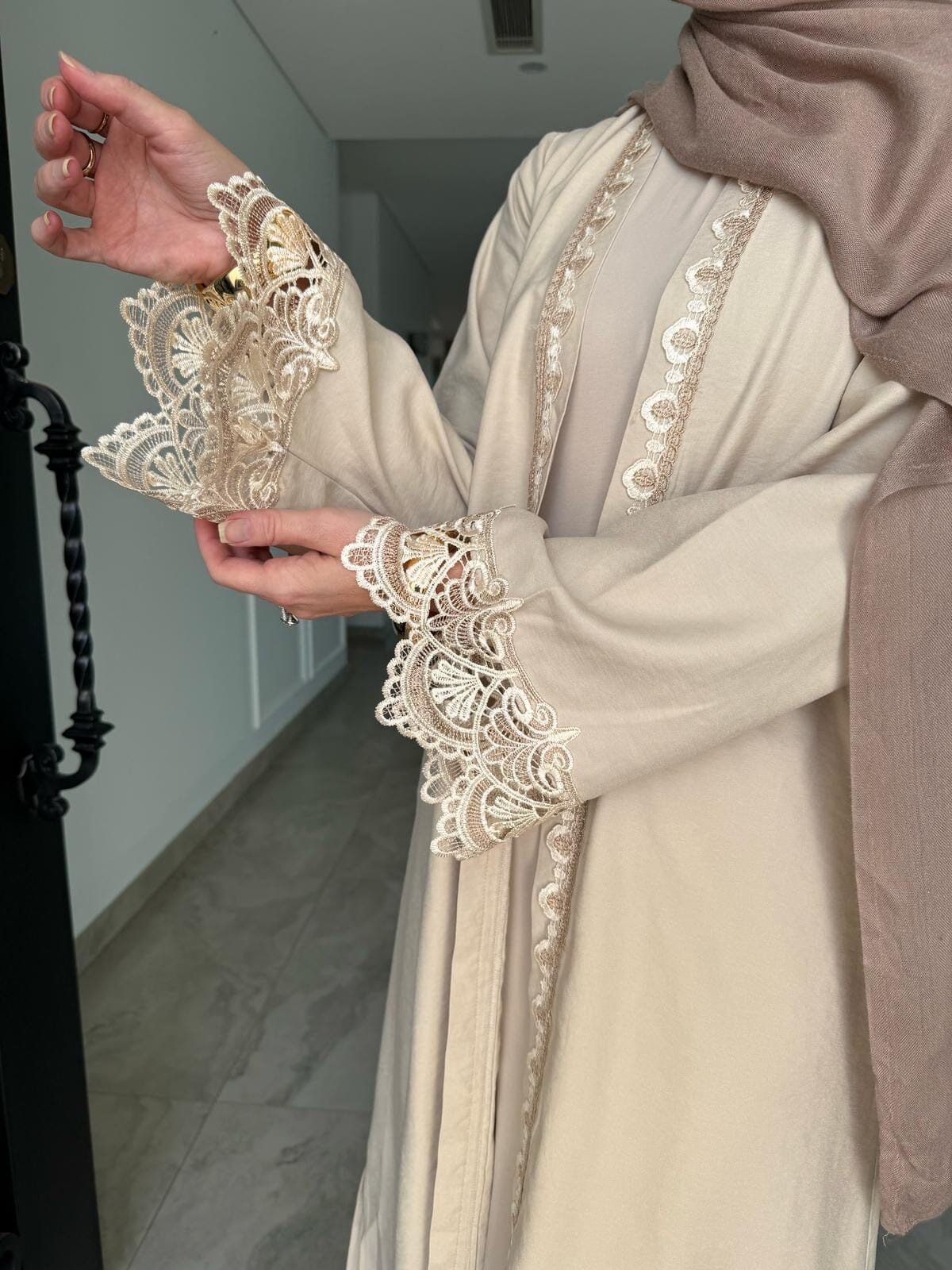 Lace Abaya