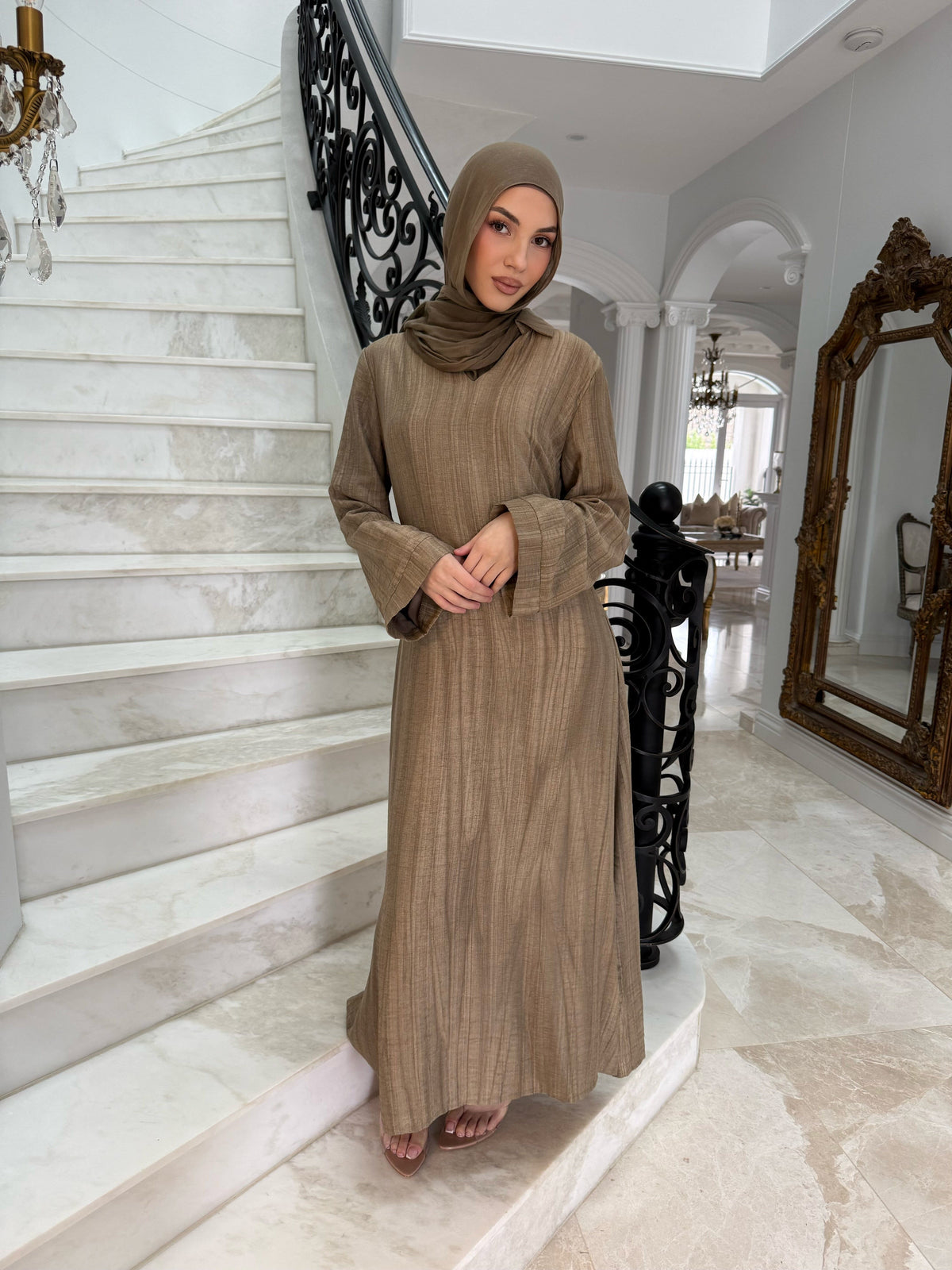 Textured Abaya