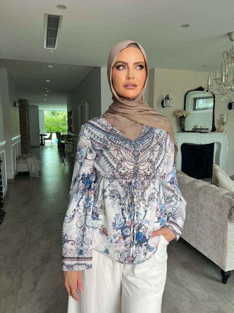 Dina Beaded Blouse