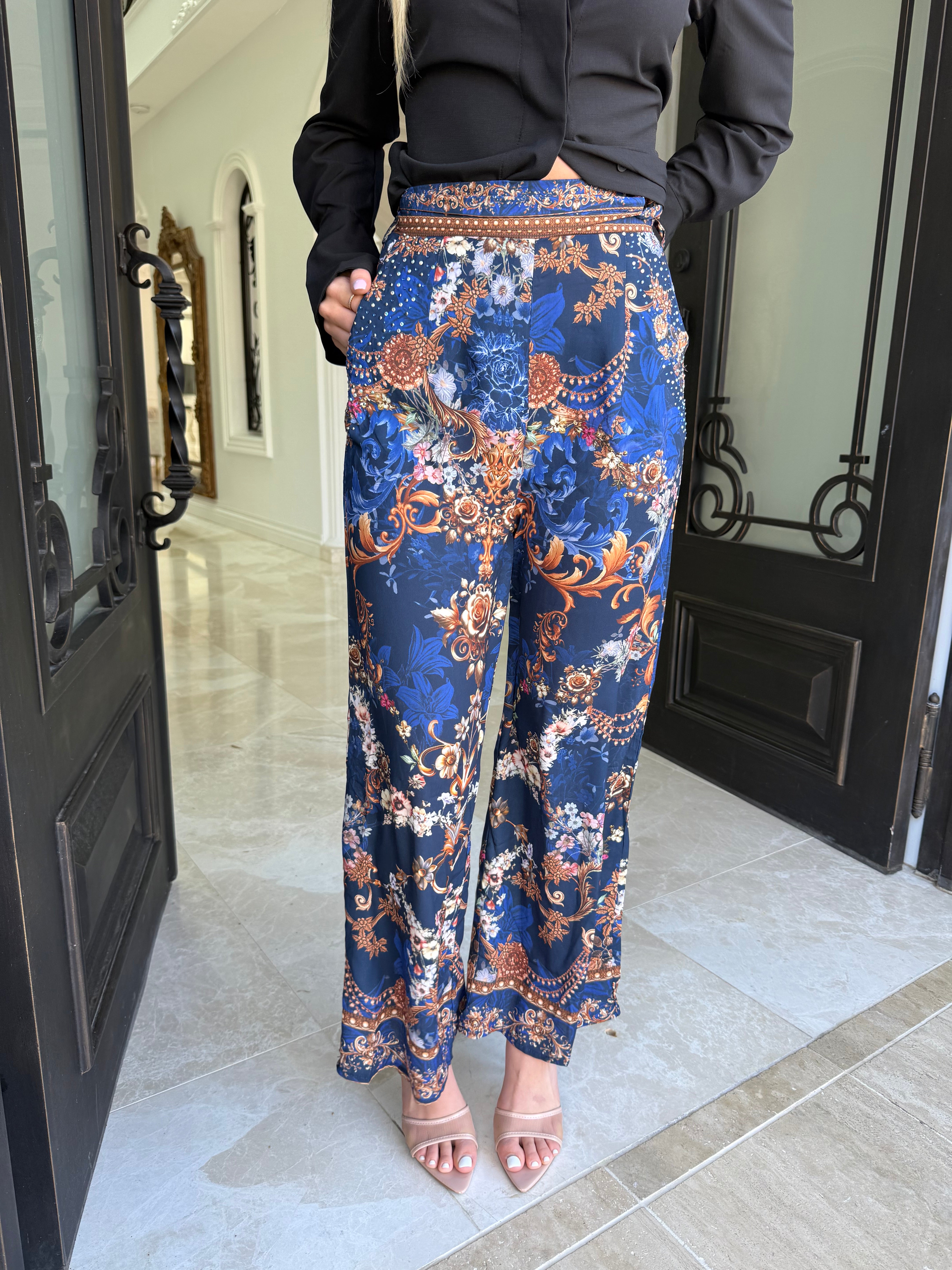 Blue Spark Pants