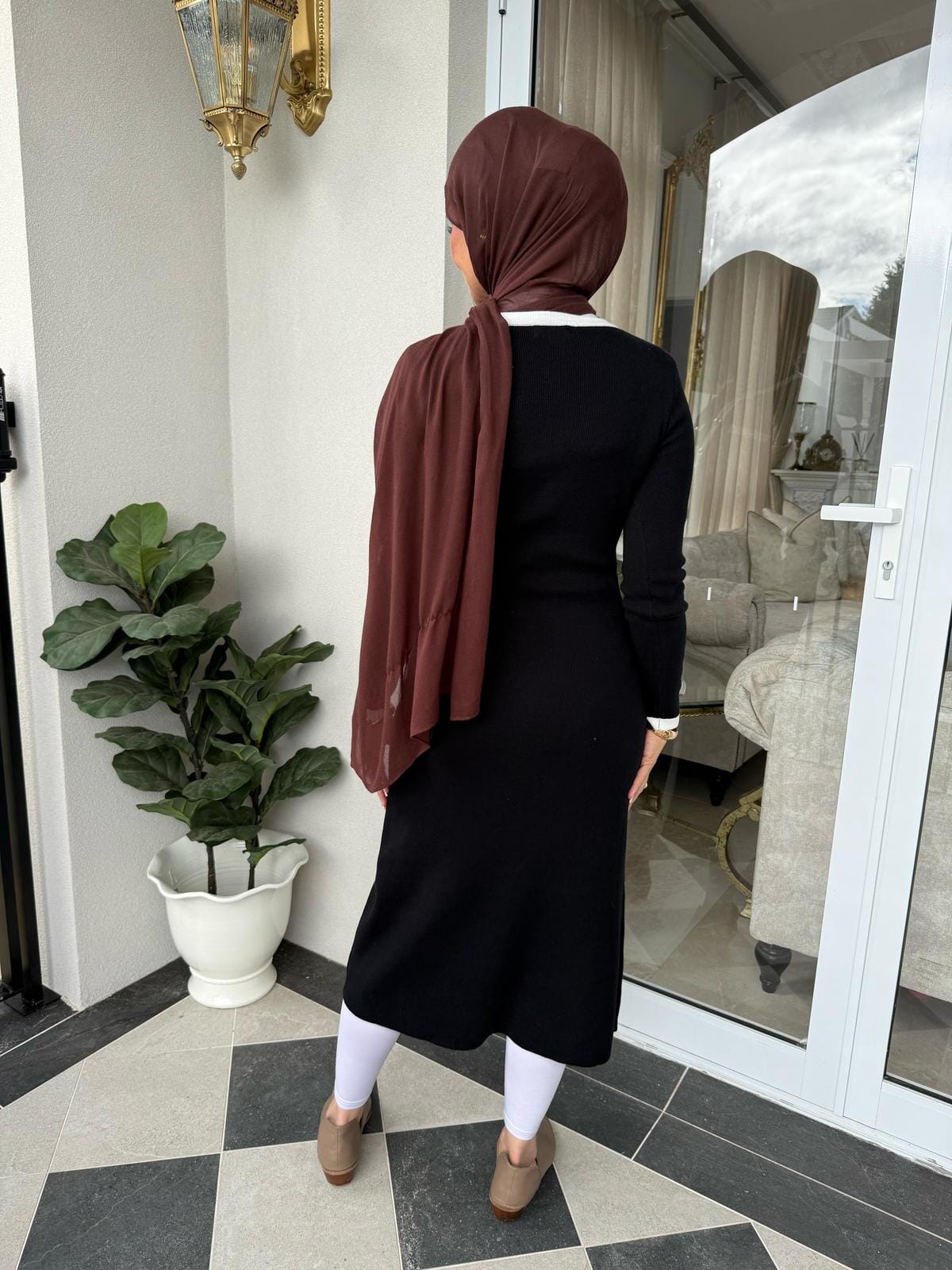 Military Knit Dress