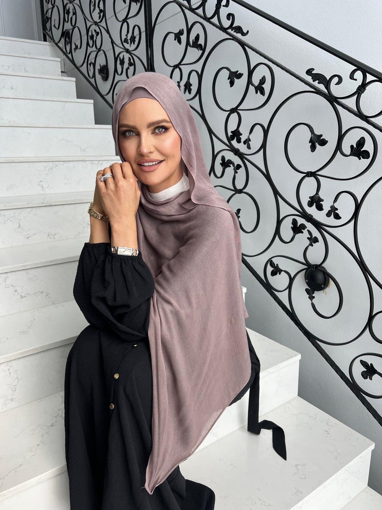Purple Mocha Hijab Set
