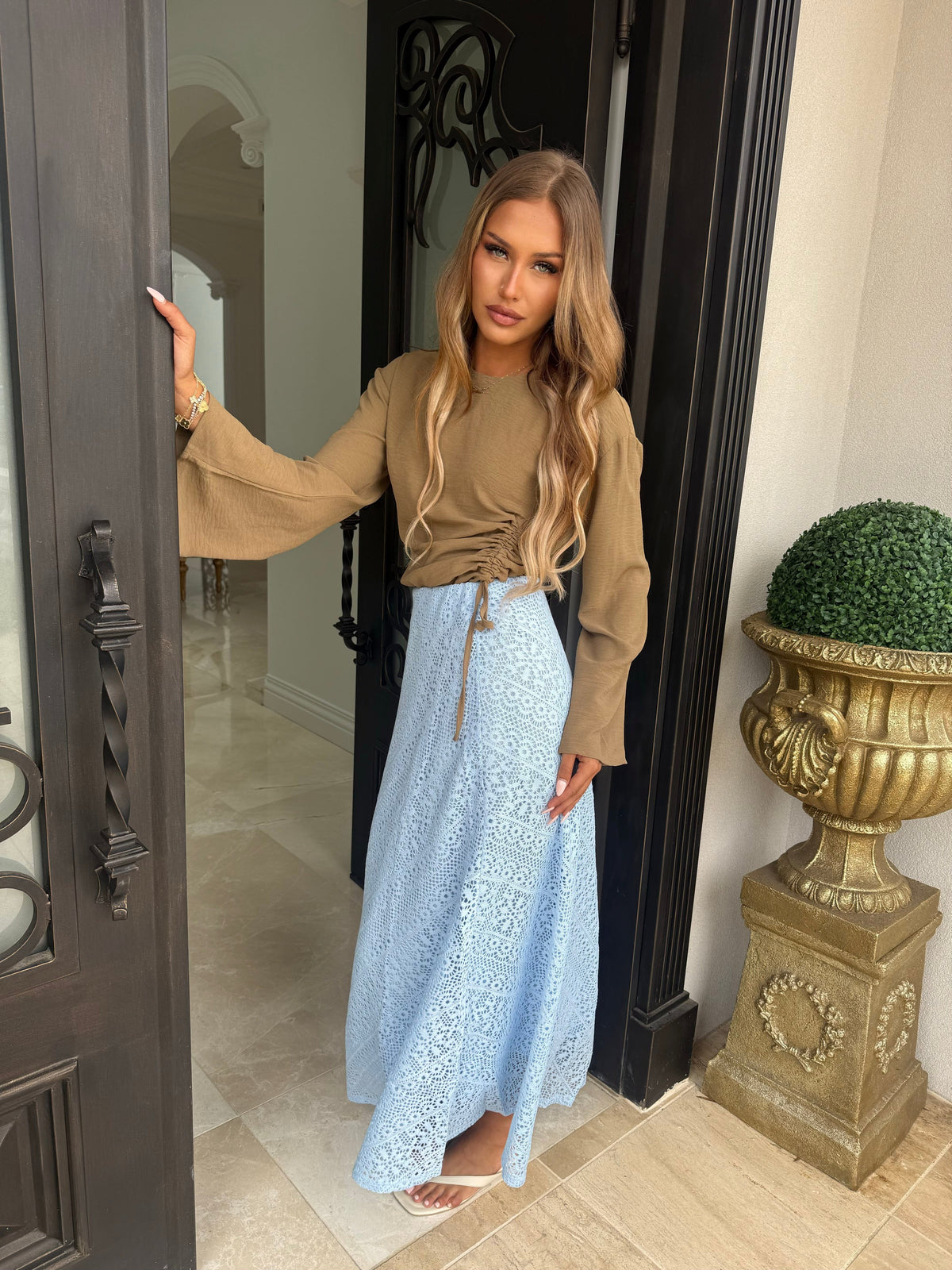 Crochet Maxi Skirt
