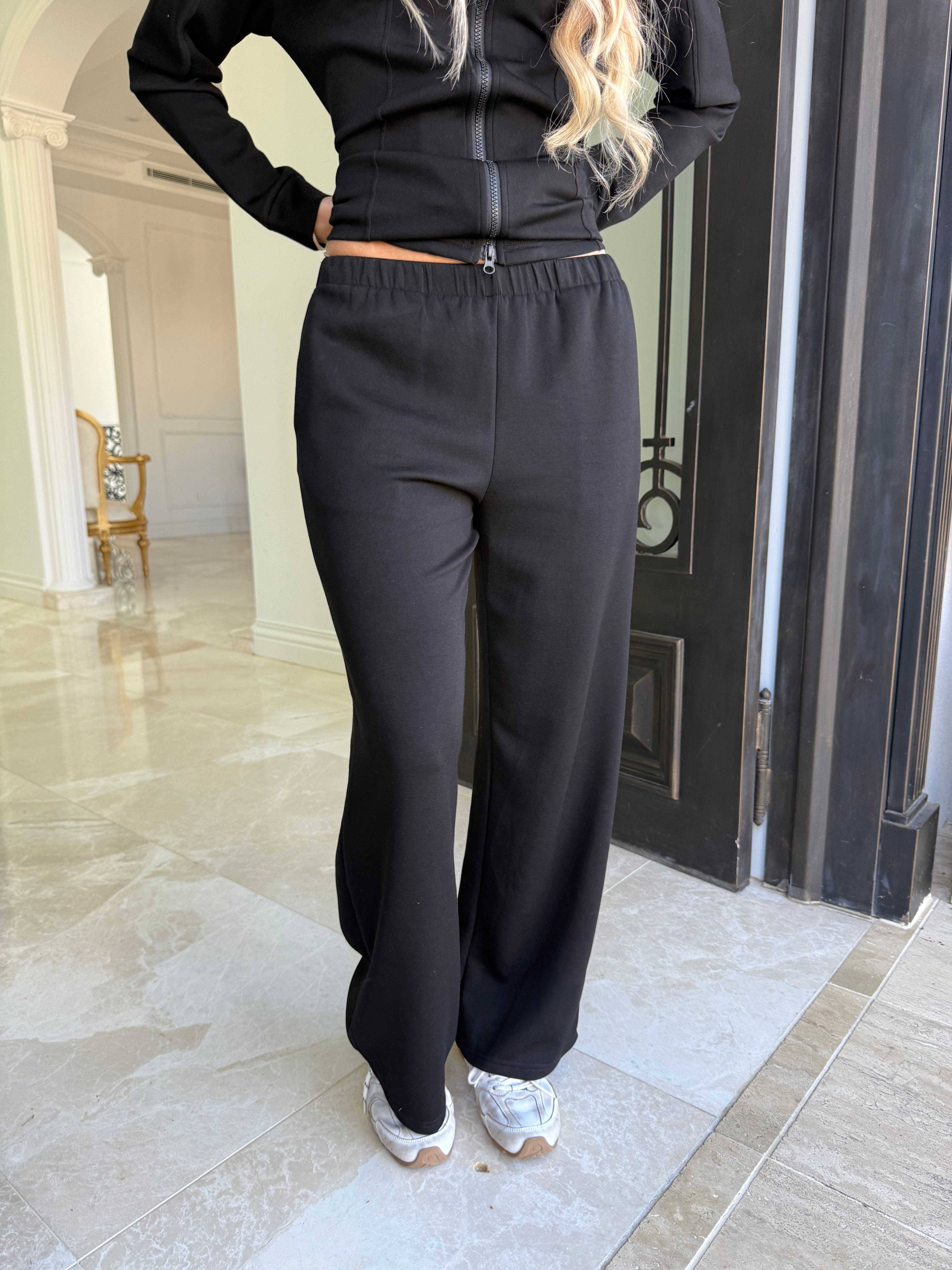 Zip Cinch Tracksuit Set