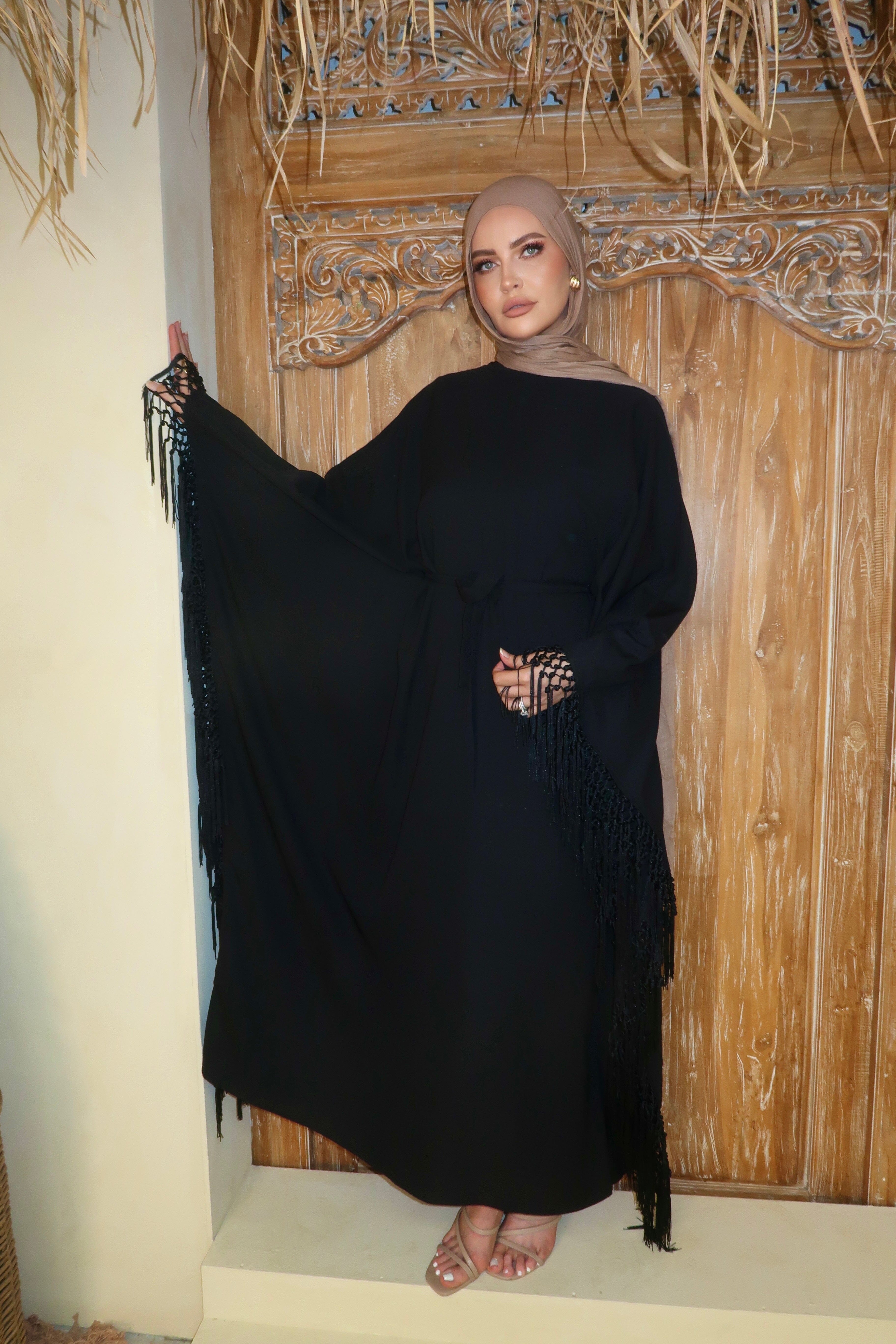 Layali Frill Abaya