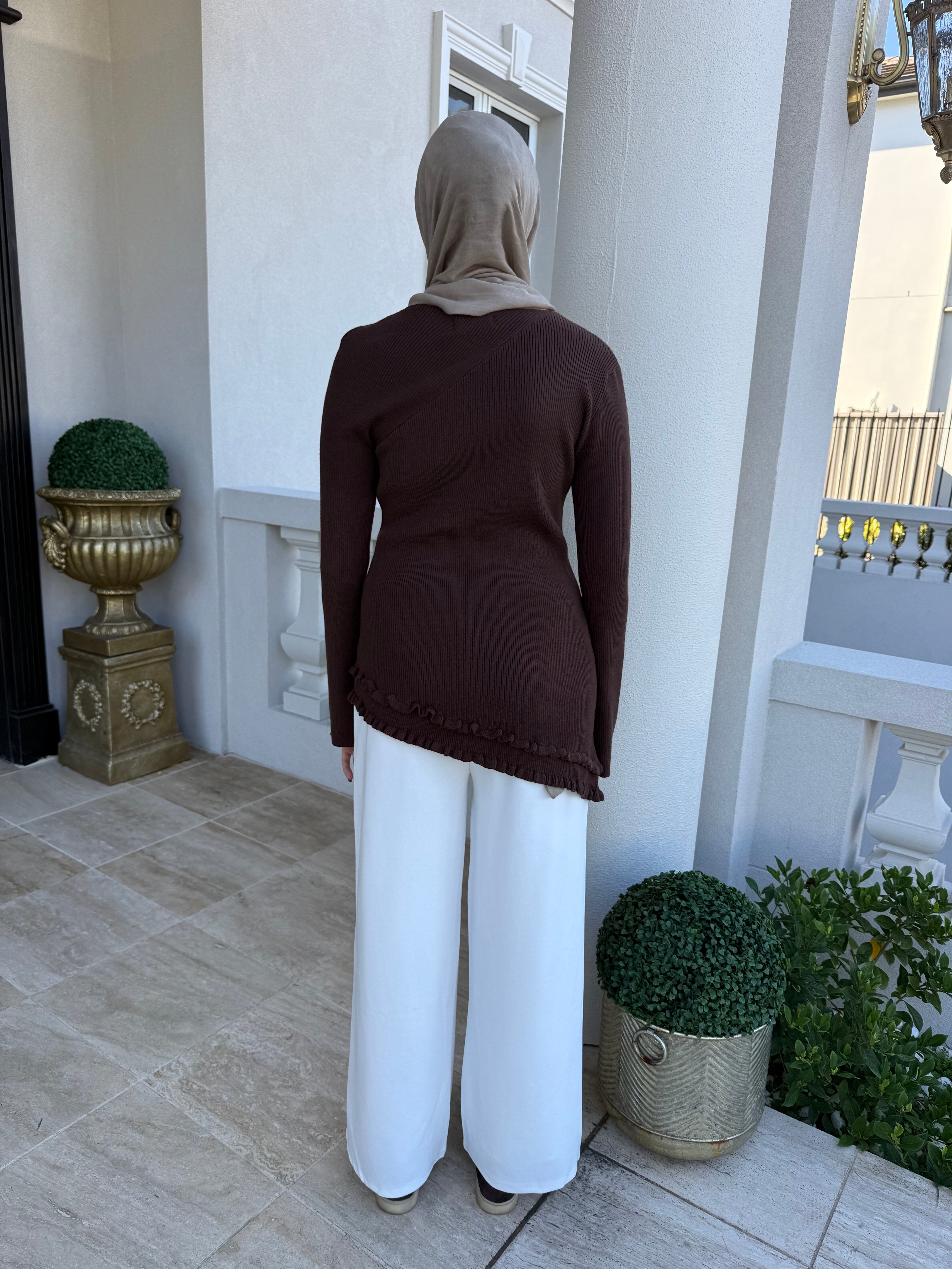 Frill Knit Jumper