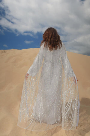 PRE ORDER Al Sahara Silver Cape Set