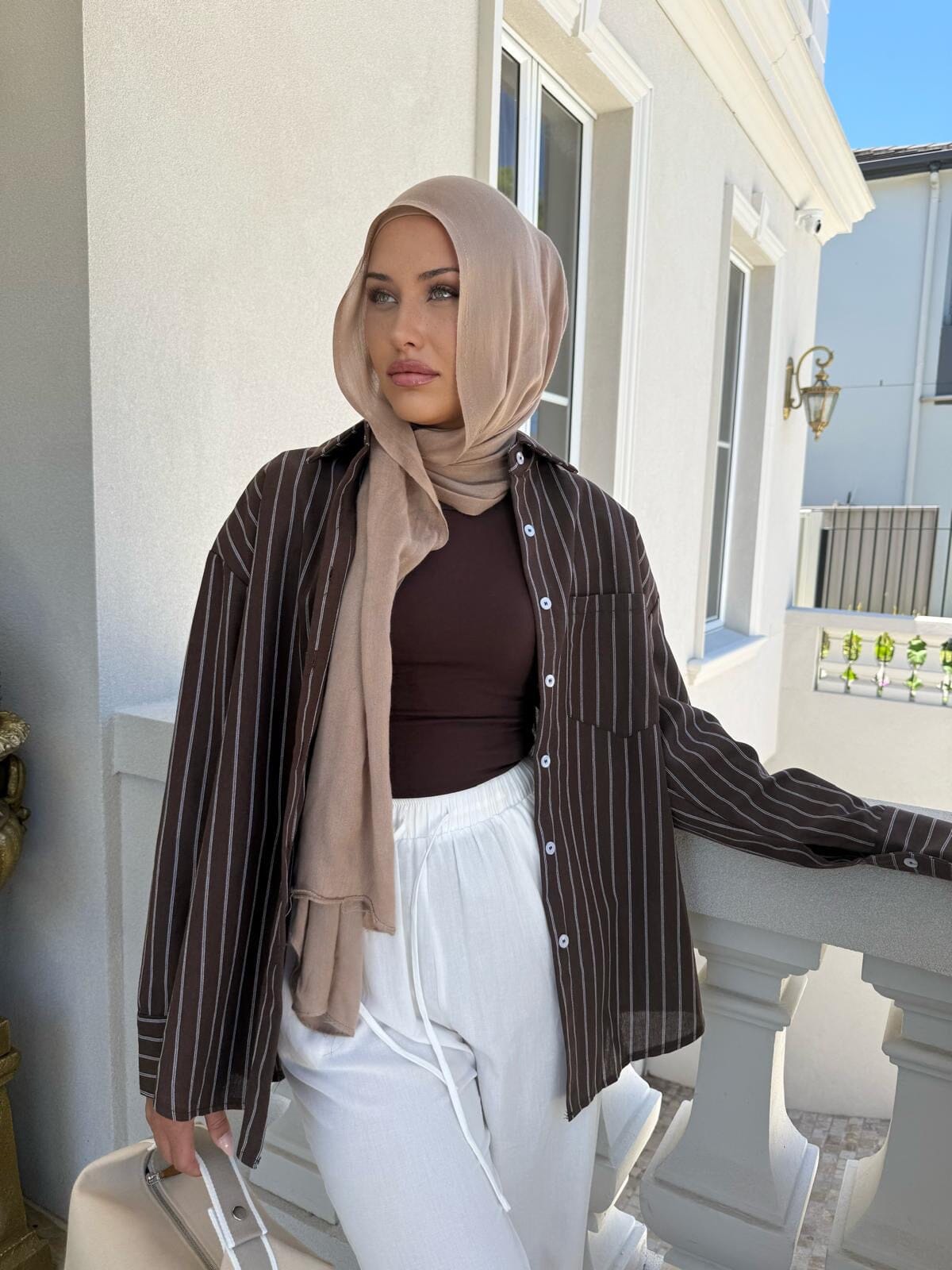 Chocolate Stripe Shirt