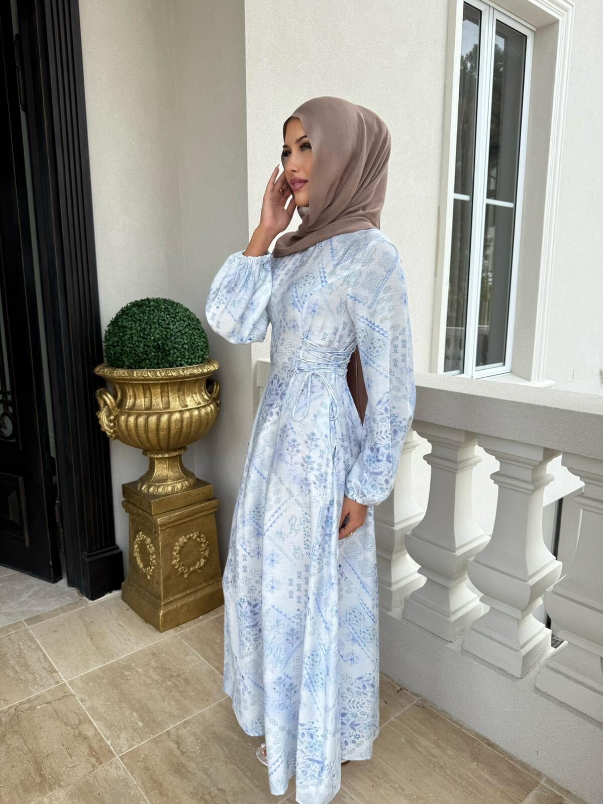 Blue Wish Tie Dreas
