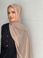 Bronze Chiffon Hijab Set