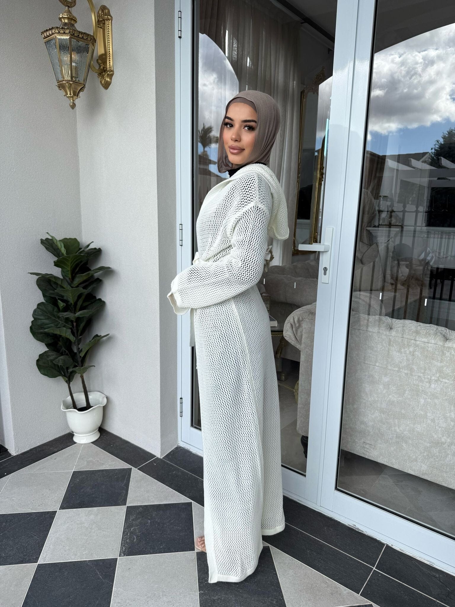 Knit Crochet Cardigan