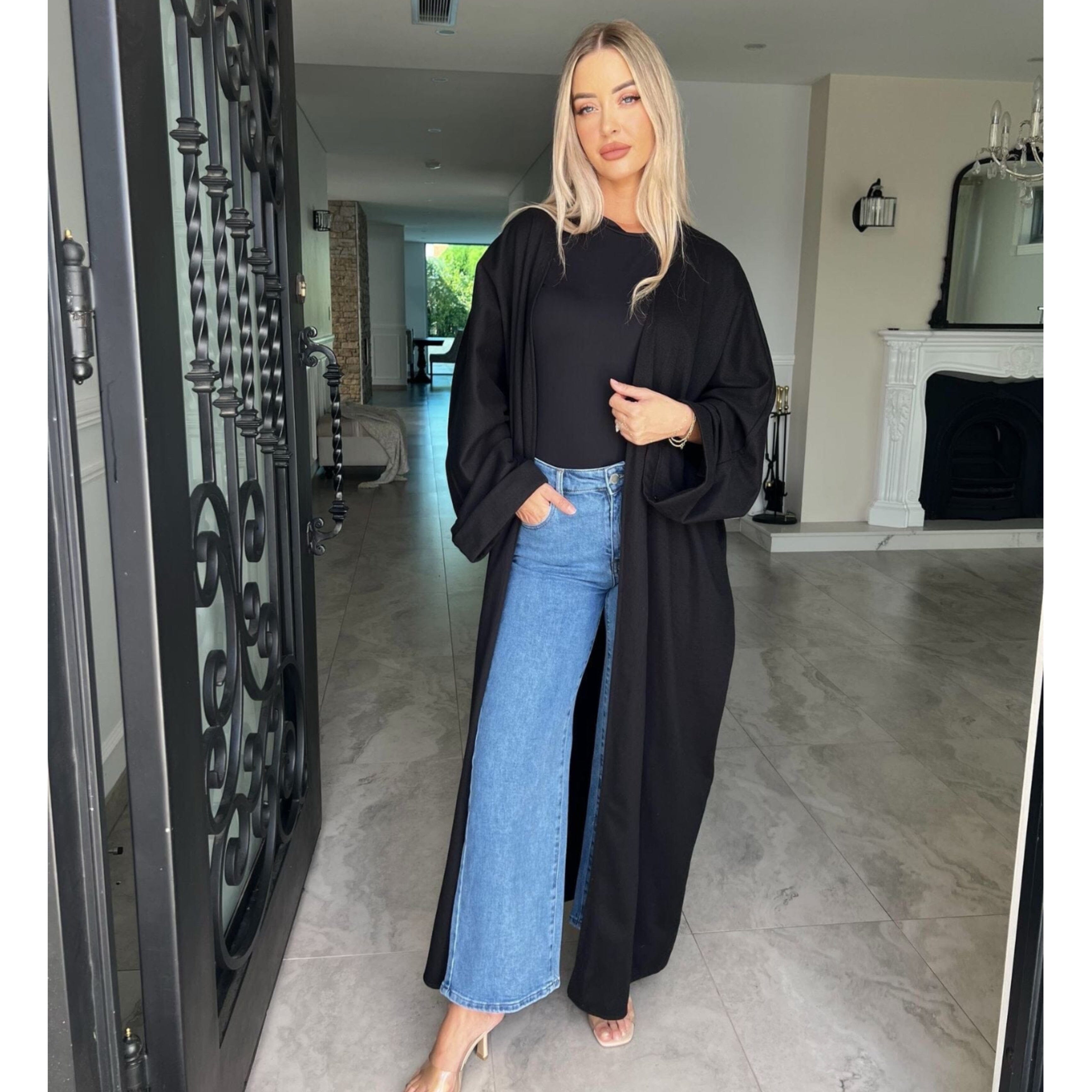 Textured Abaya kimono